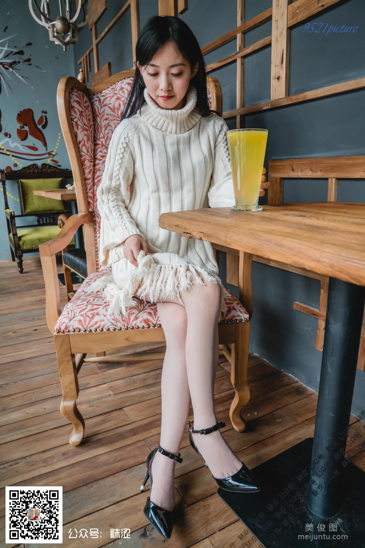 [Wase] VOL.023 Sha Sha, Gentle Sweater and Nude Stockings photo 18