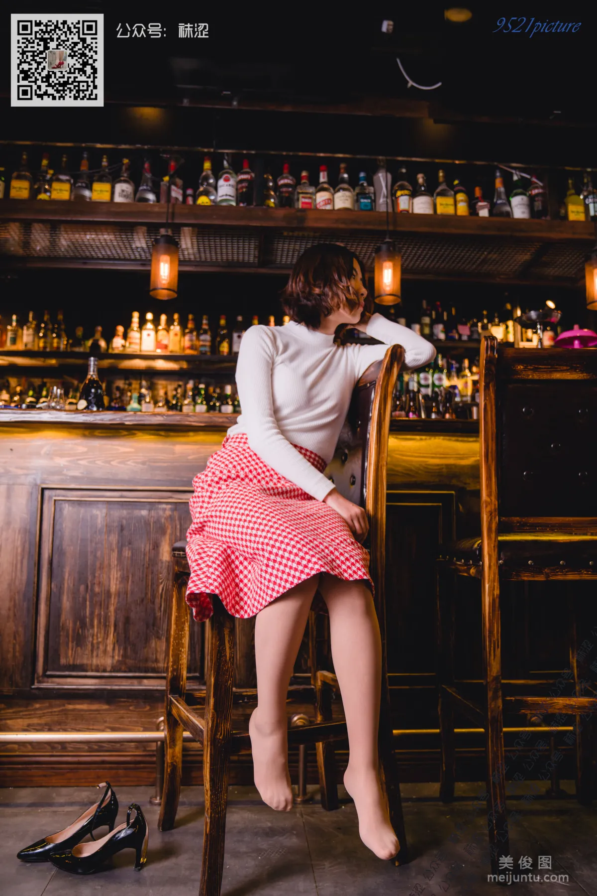 [Wase] VOL.024 Xue Li, Vintage Suit Velvet Stockings photo 43