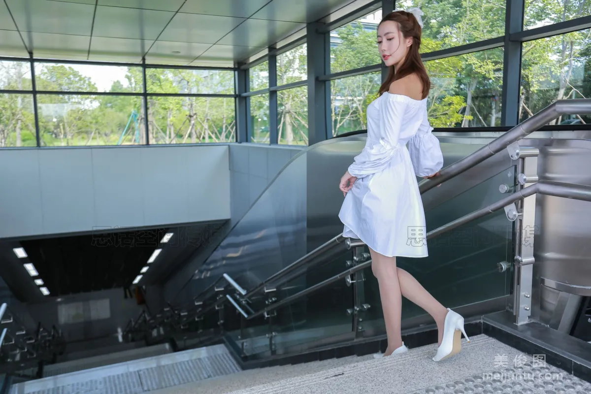 [SiHua] SH182 Su Xiaorou - Xiaorou at the Subway Station photo 25