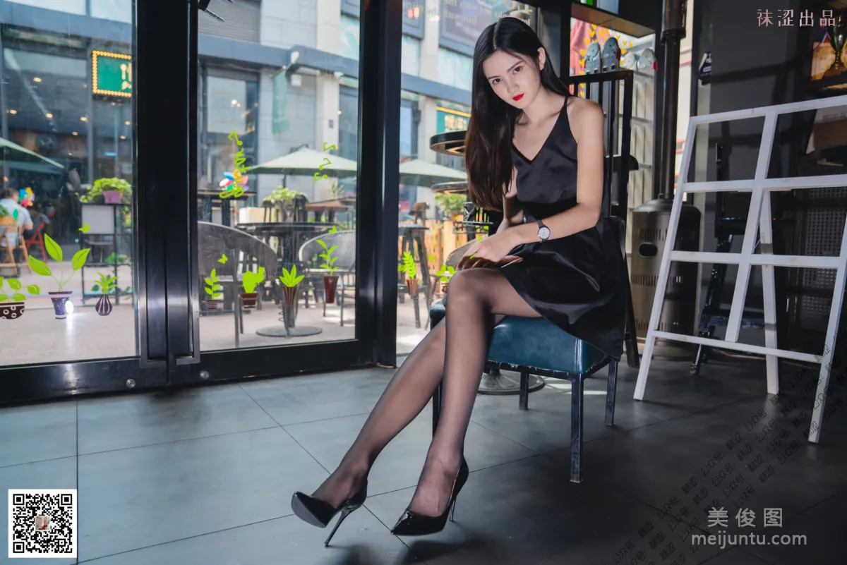 [Wase] VOL.040 An Ni, Ultimate Black Stockings Photo Collection photo 32