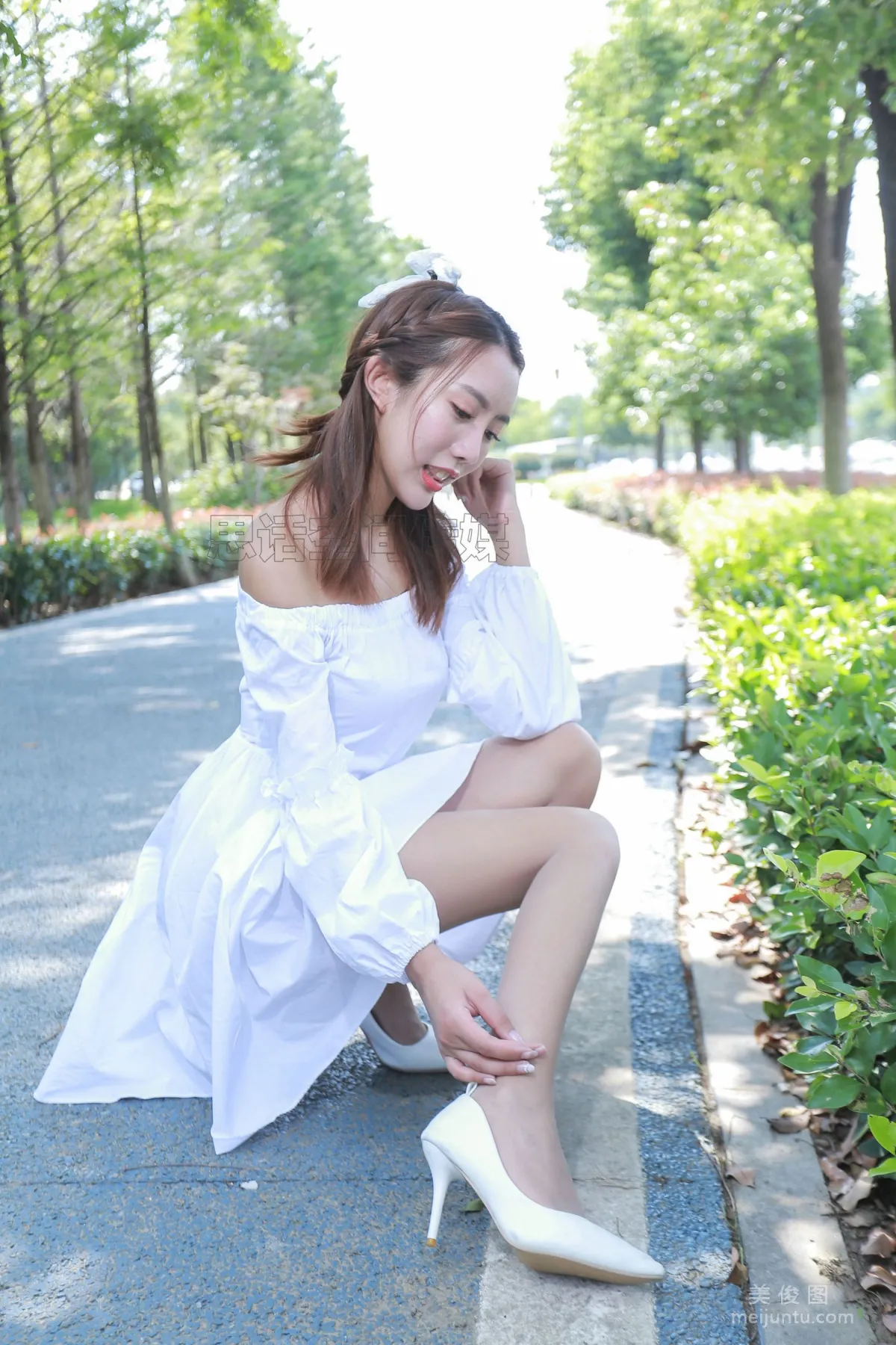 [SiHua] SH182 Su Xiaorou - Xiaorou at the Subway Station photo 8