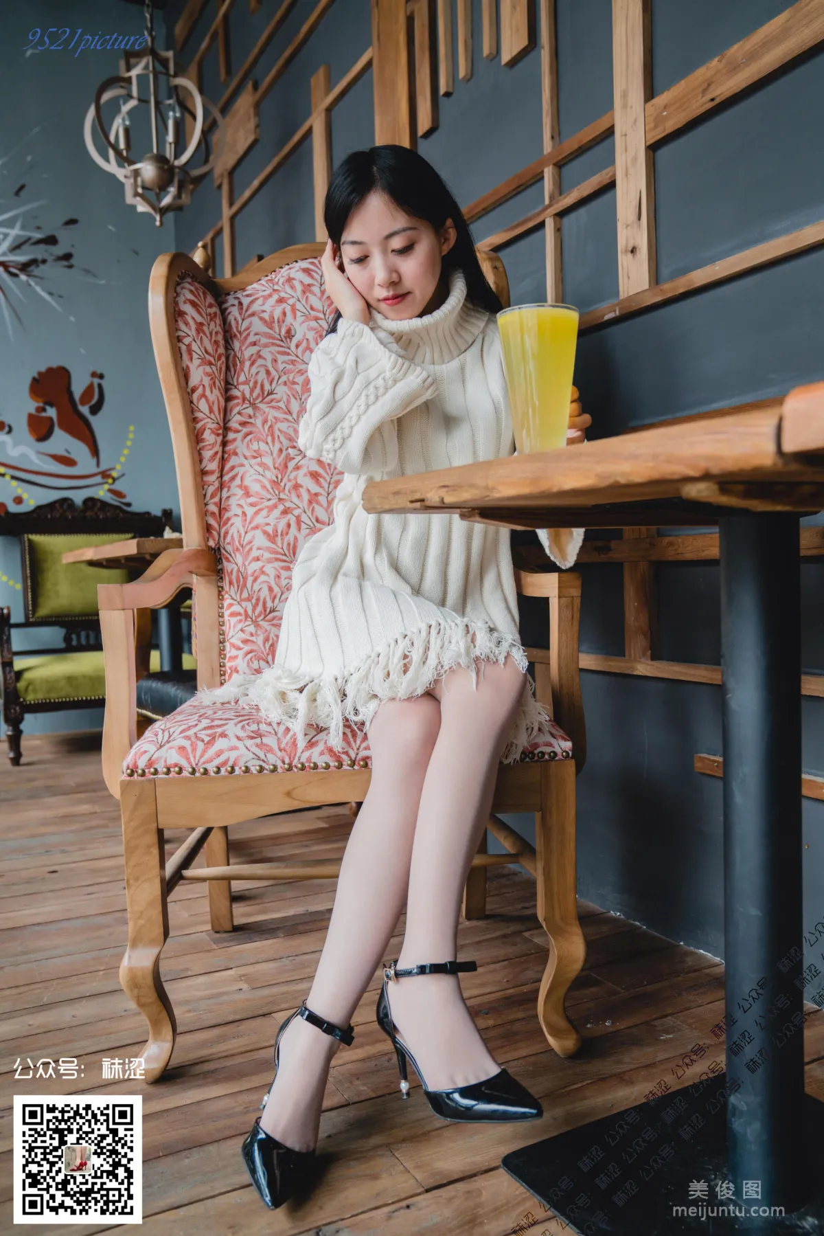 [Wase] VOL.023 Sha Sha, Gentle Sweater and Nude Stockings photo 17