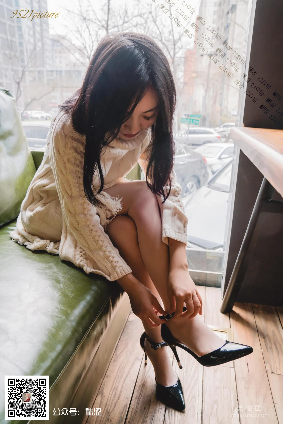 [Wase] VOL.023 Sha Sha, Gentle Sweater and Nude Stockings photo 22