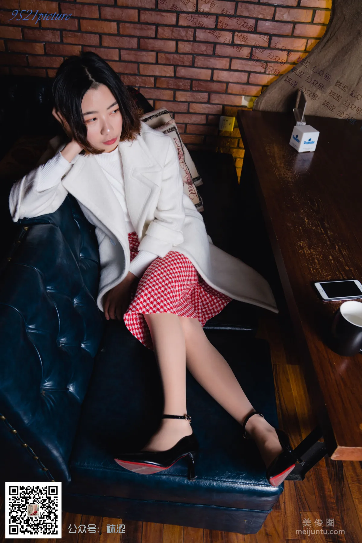 [Wase] VOL.024 Xue Li, Vintage Suit Velvet Stockings photo 13