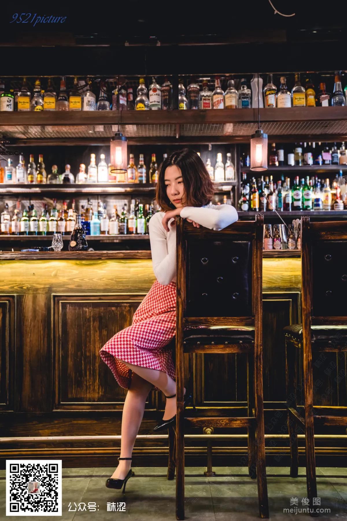 [Wase] VOL.024 Xue Li, Vintage Suit Velvet Stockings photo 52