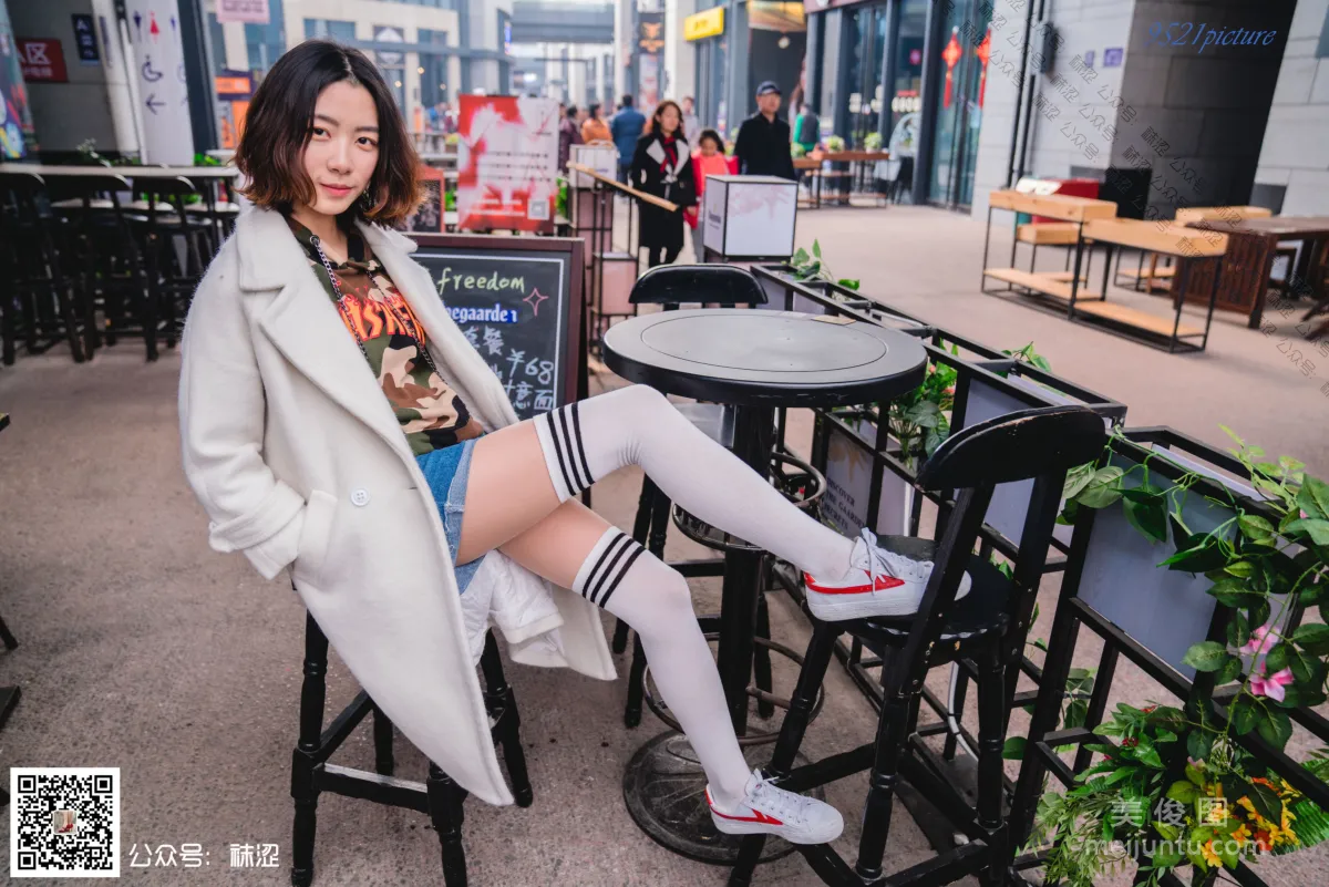 [Wase] VOL.022 Xue Li, Nude Stockings with White Expired Stockings photo 8