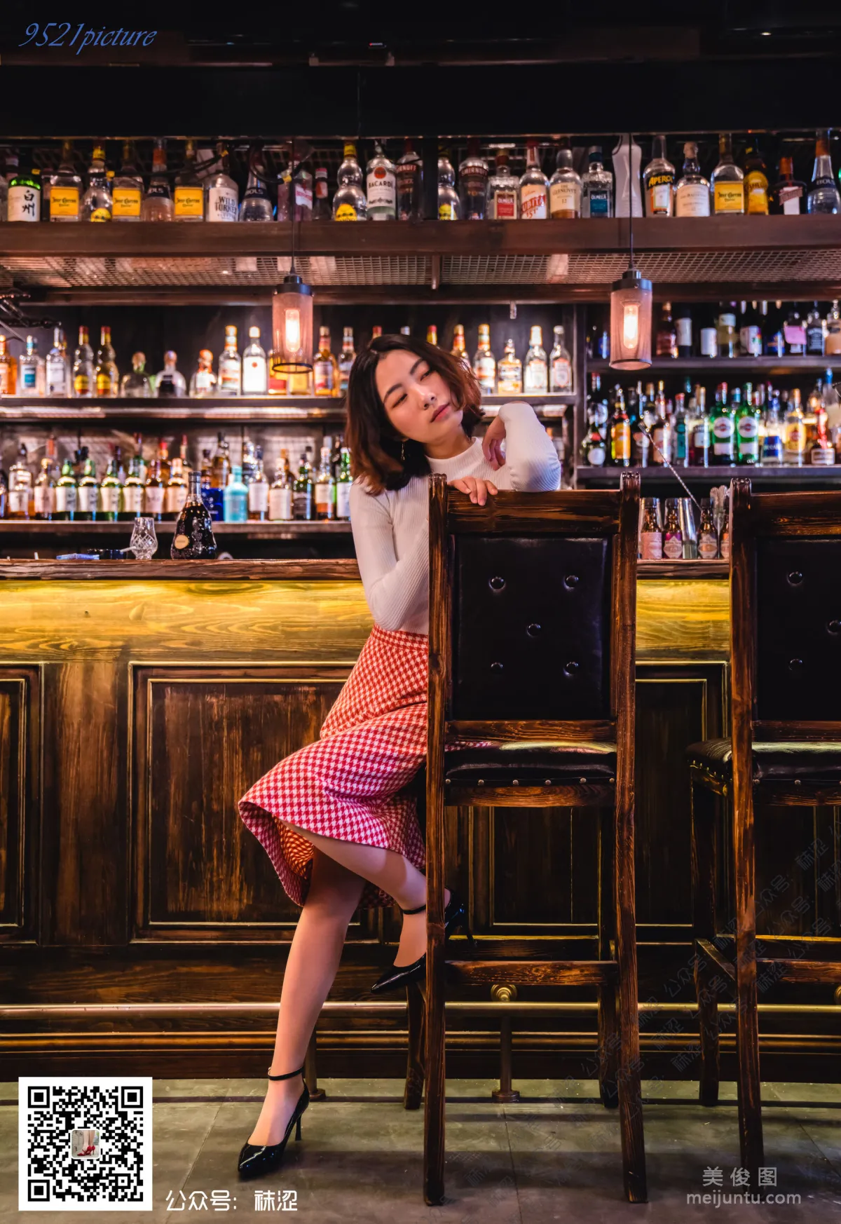 [Wase] VOL.024 Xue Li, Vintage Suit Velvet Stockings photo 51