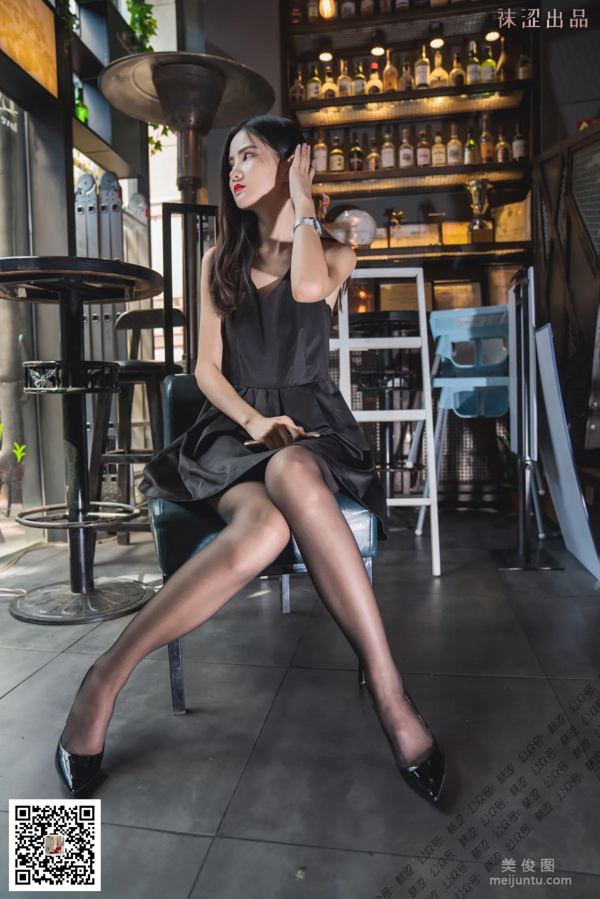 [Wase] VOL.040 An Ni, Ultimate Black Stockings Photo Collection photo 38