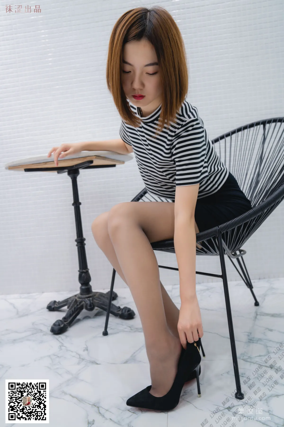 [Wase] VOL.039 Nuan Nuan - Gray Stockings Little Temptation photo 7