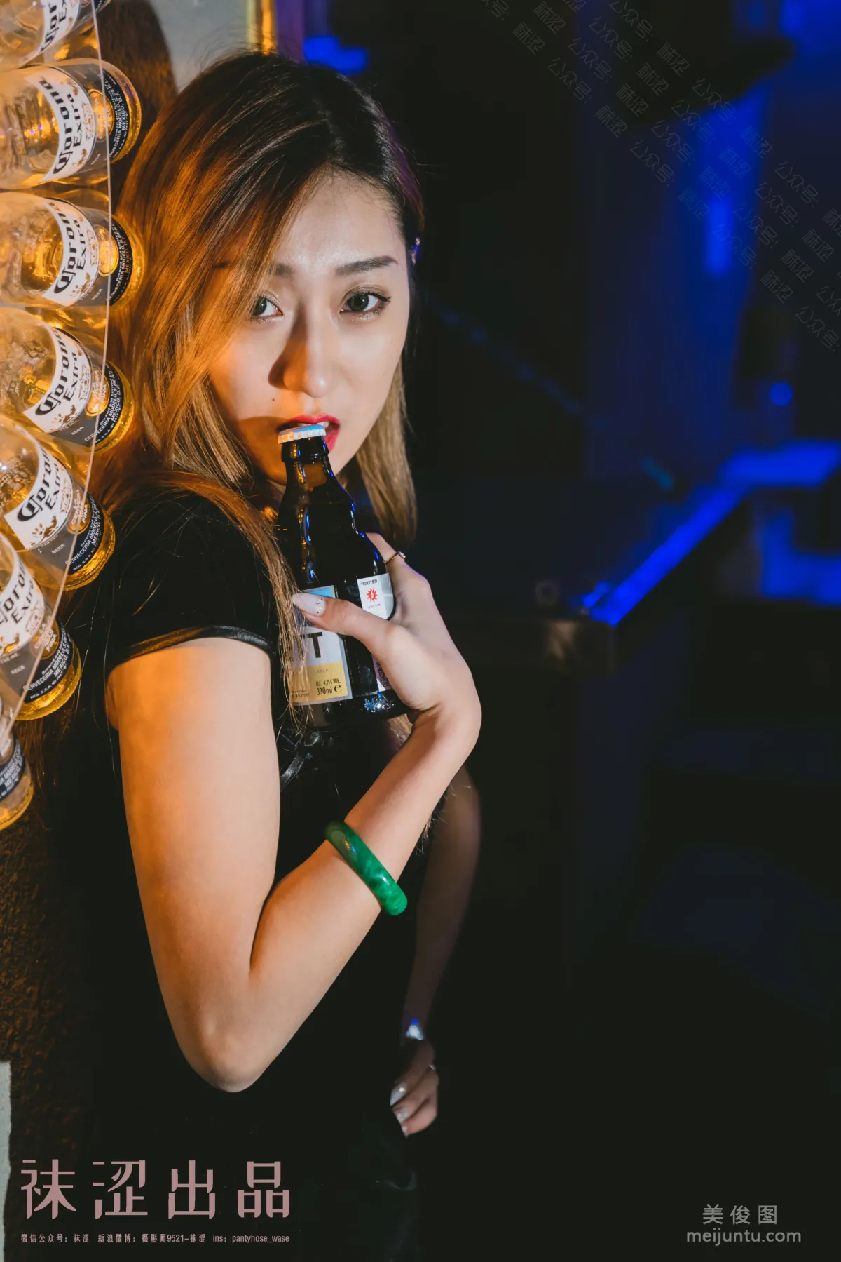[Wase] VOL.054 Liu Haha, Black Stockings and Little Qipao photo 39