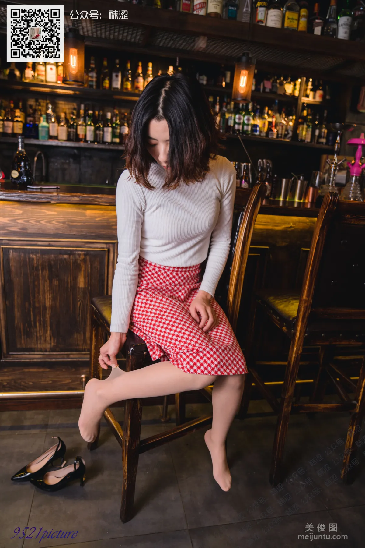 [Wase] VOL.024 Xue Li, Vintage Suit Velvet Stockings photo 46