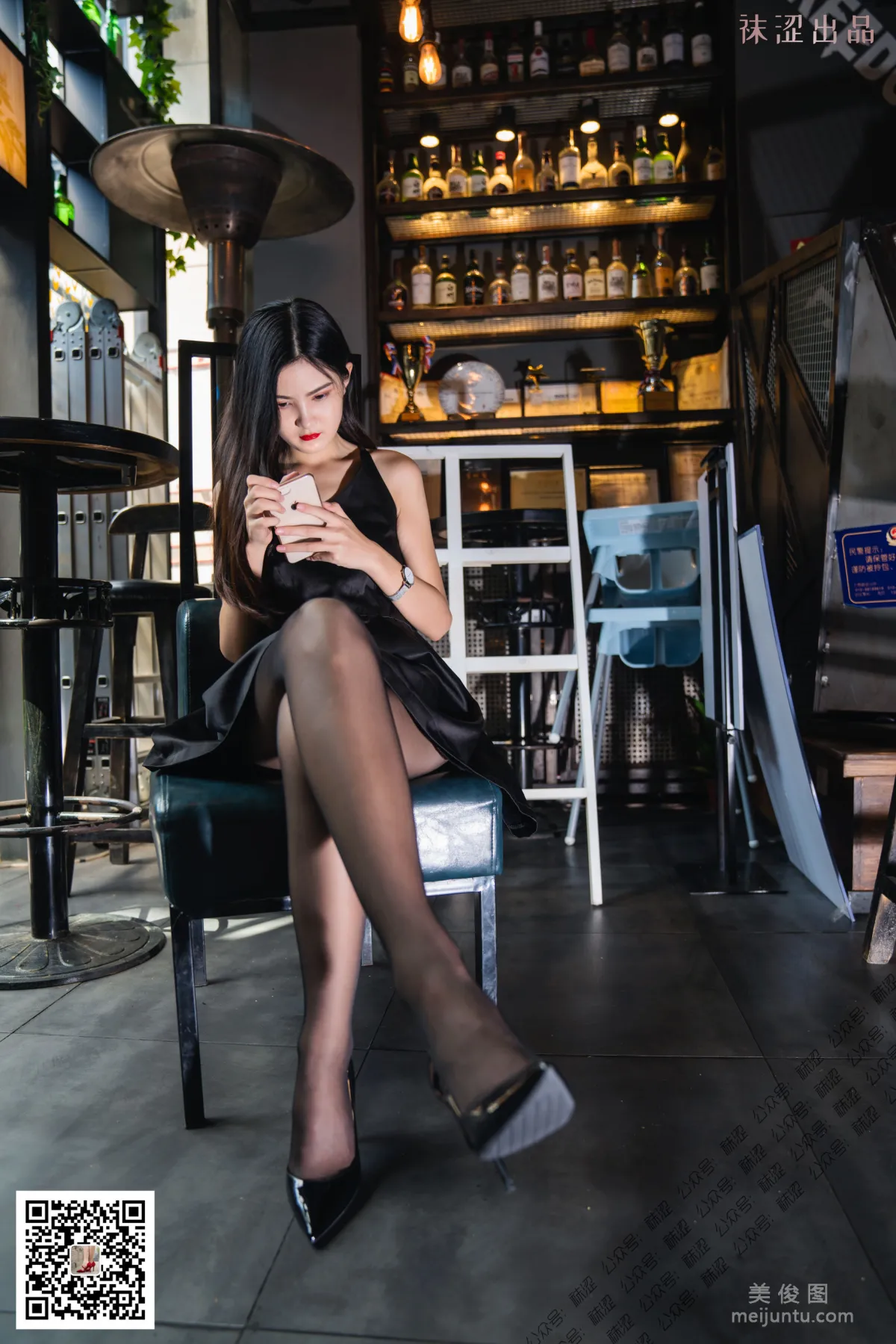 [Wase] VOL.040 An Ni, Ultimate Black Stockings Photo Collection photo 37