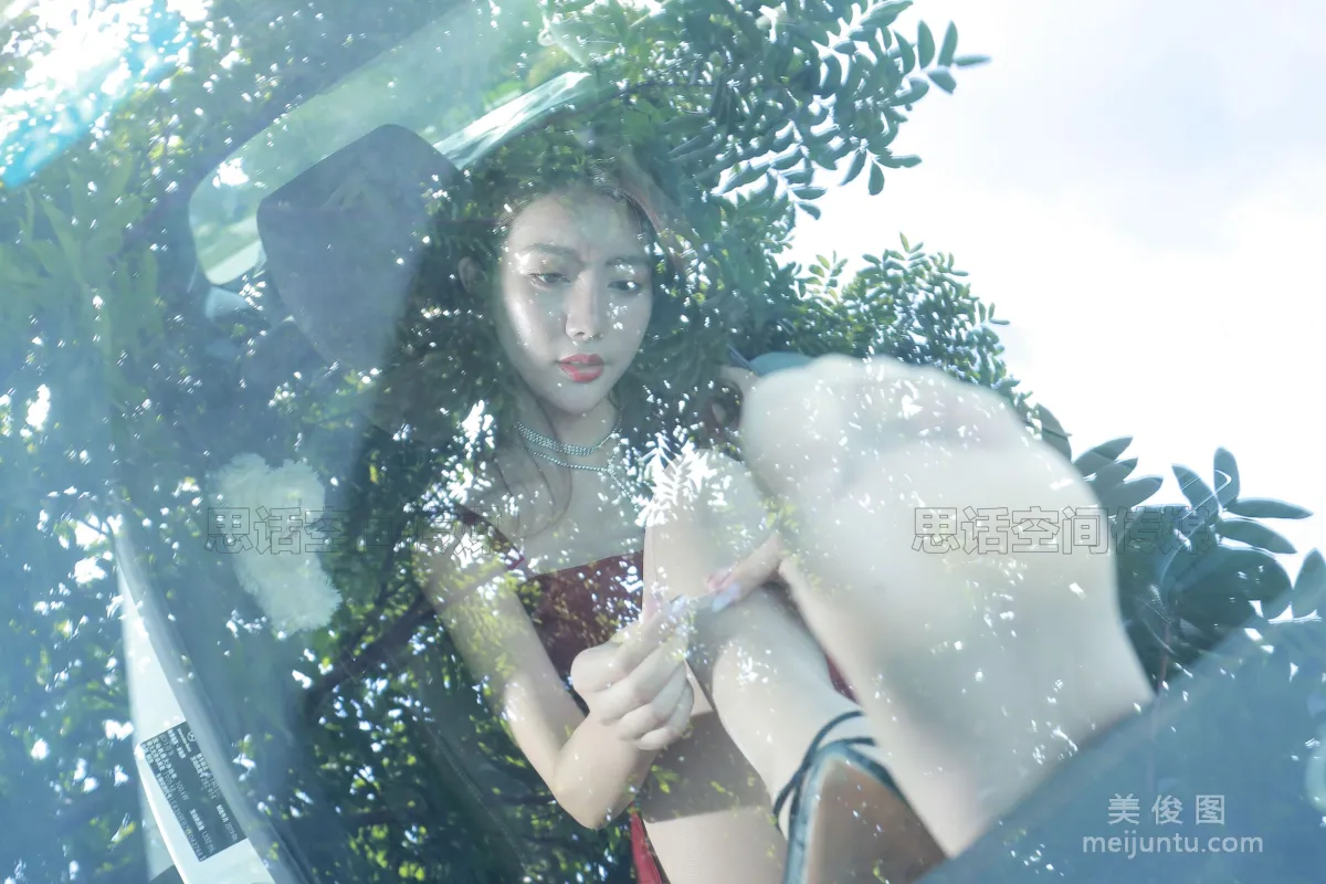 [SiHua] SH188 Su Xiaorou, Long-Legged Car Model Speed and Passion photo 33