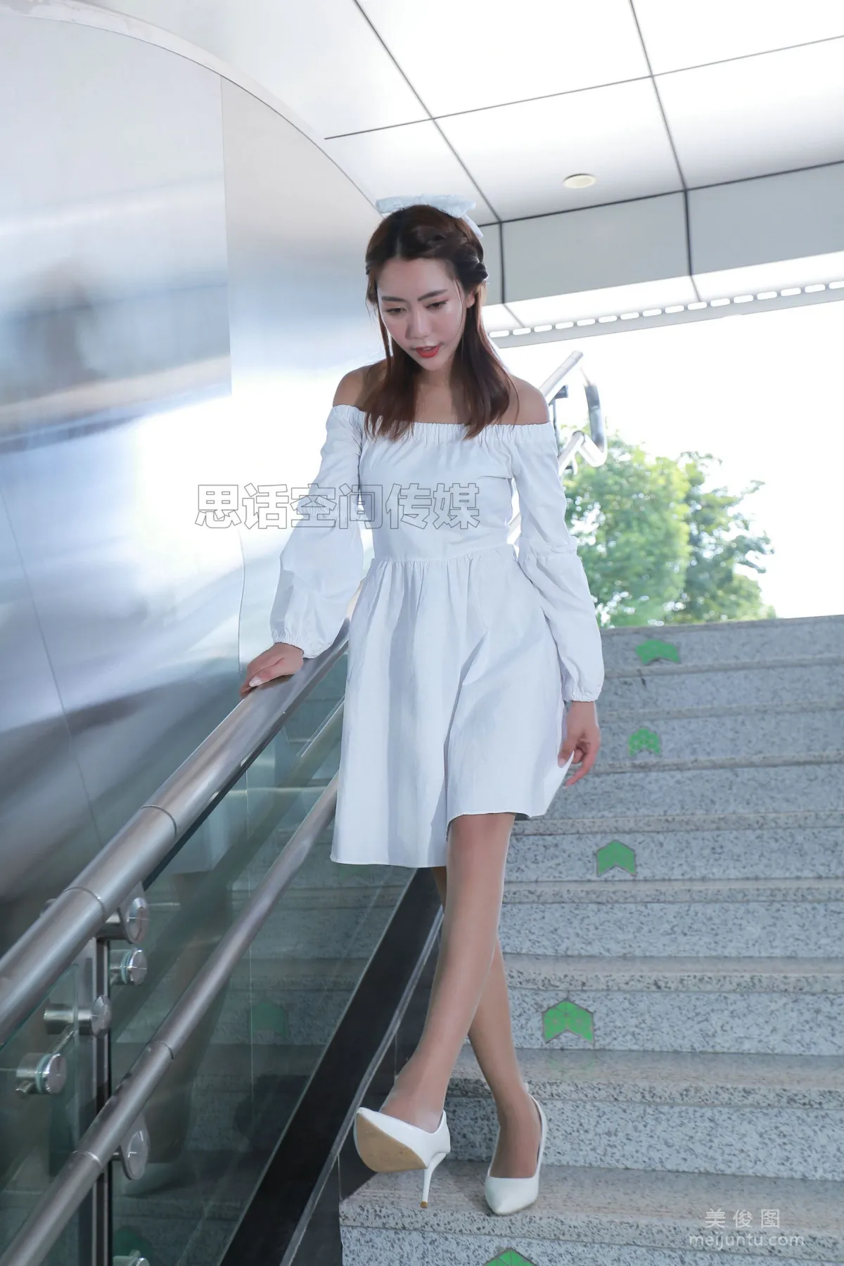 [SiHua] SH182 Su Xiaorou - Xiaorou at the Subway Station photo 28