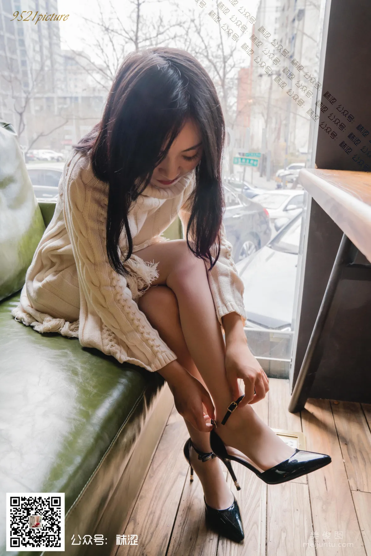 [Wase] VOL.023 Sha Sha, Gentle Sweater and Nude Stockings photo 24