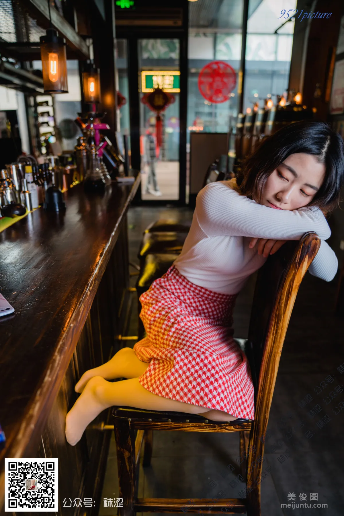 [Wase] VOL.024 Xue Li, Vintage Suit Velvet Stockings photo 39