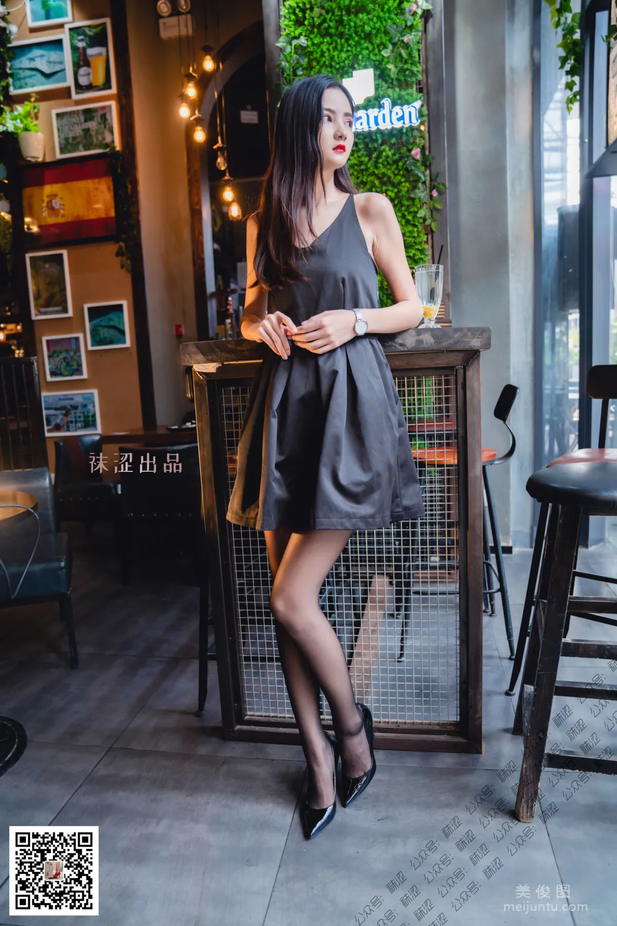 [Wase] VOL.040 An Ni, Ultimate Black Stockings Photo Collection photo 52