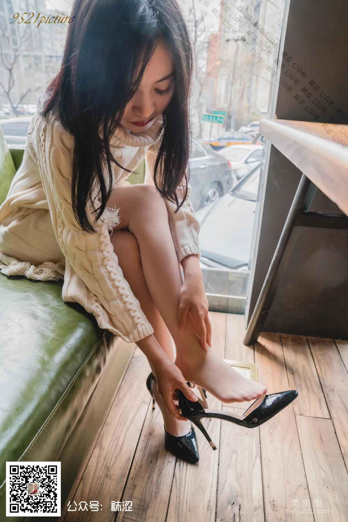 [Wase] VOL.023 Sha Sha, Gentle Sweater and Nude Stockings photo 26