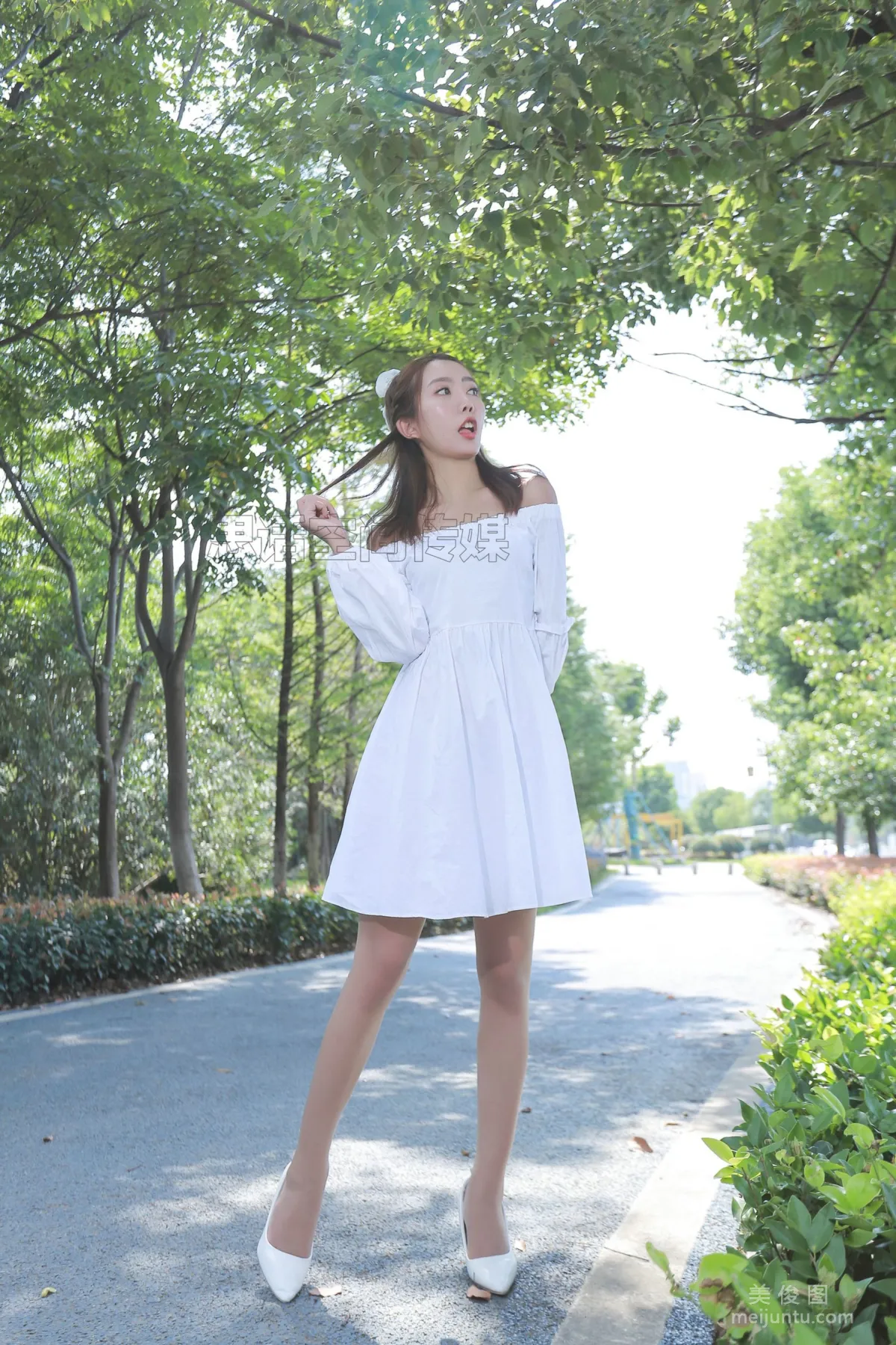 [SiHua] SH182 Su Xiaorou - Xiaorou at the Subway Station photo 47