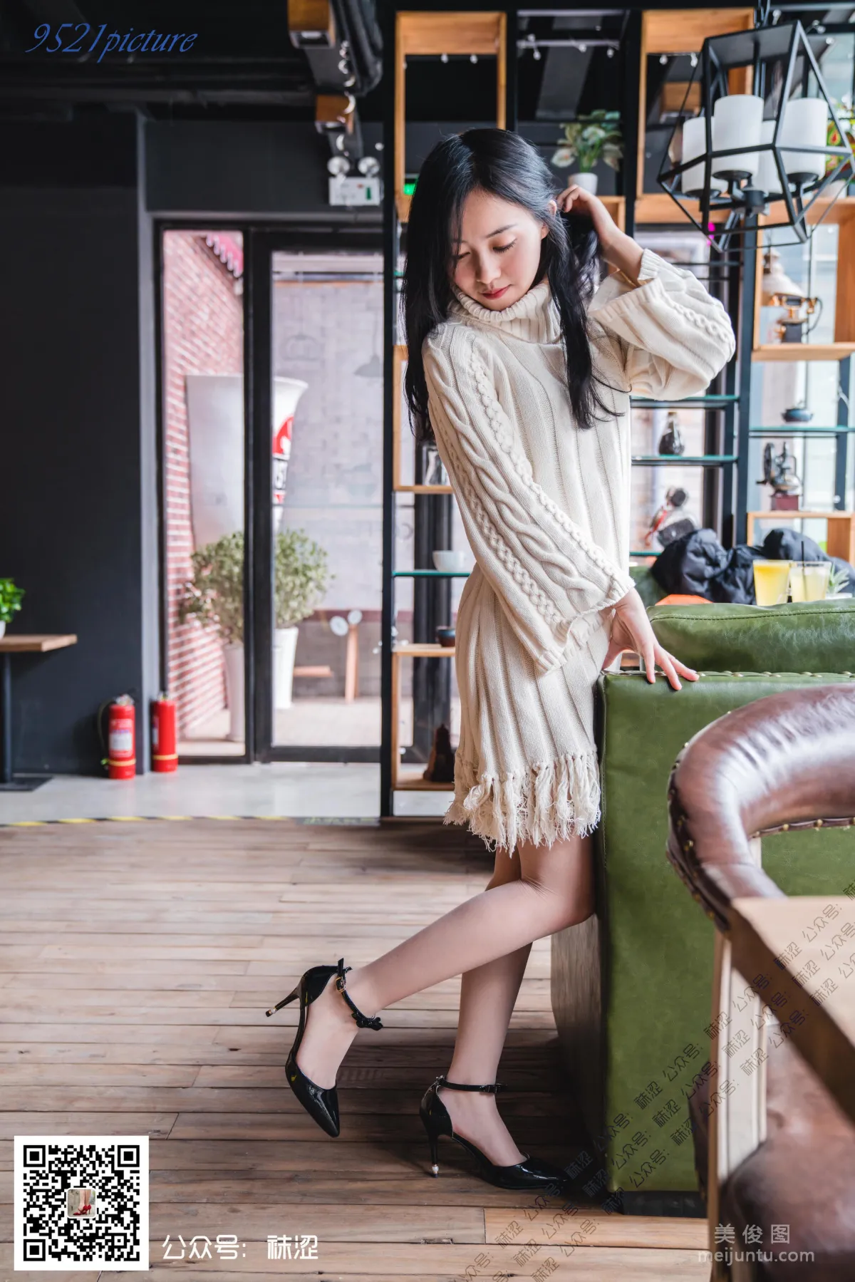 [Wase] VOL.023 Sha Sha, Gentle Sweater and Nude Stockings photo 3