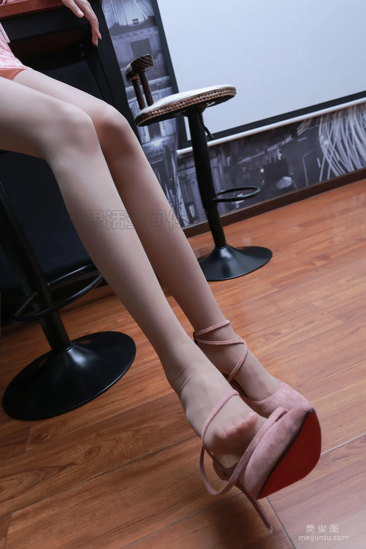 [思话SiHua] SH184 艺沫 - 长腿女神粉色诱惑8