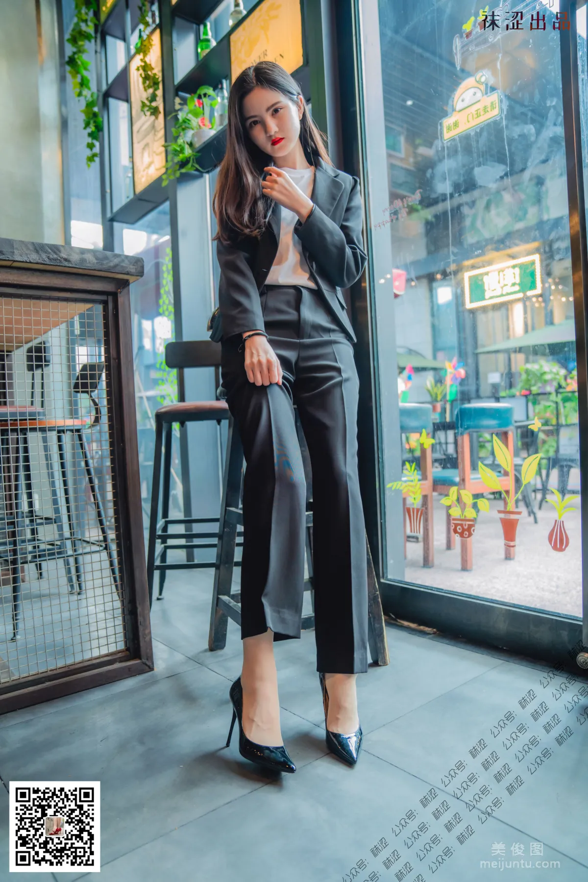 [袜涩] VOL.044 安妮 - 制服库里丝1