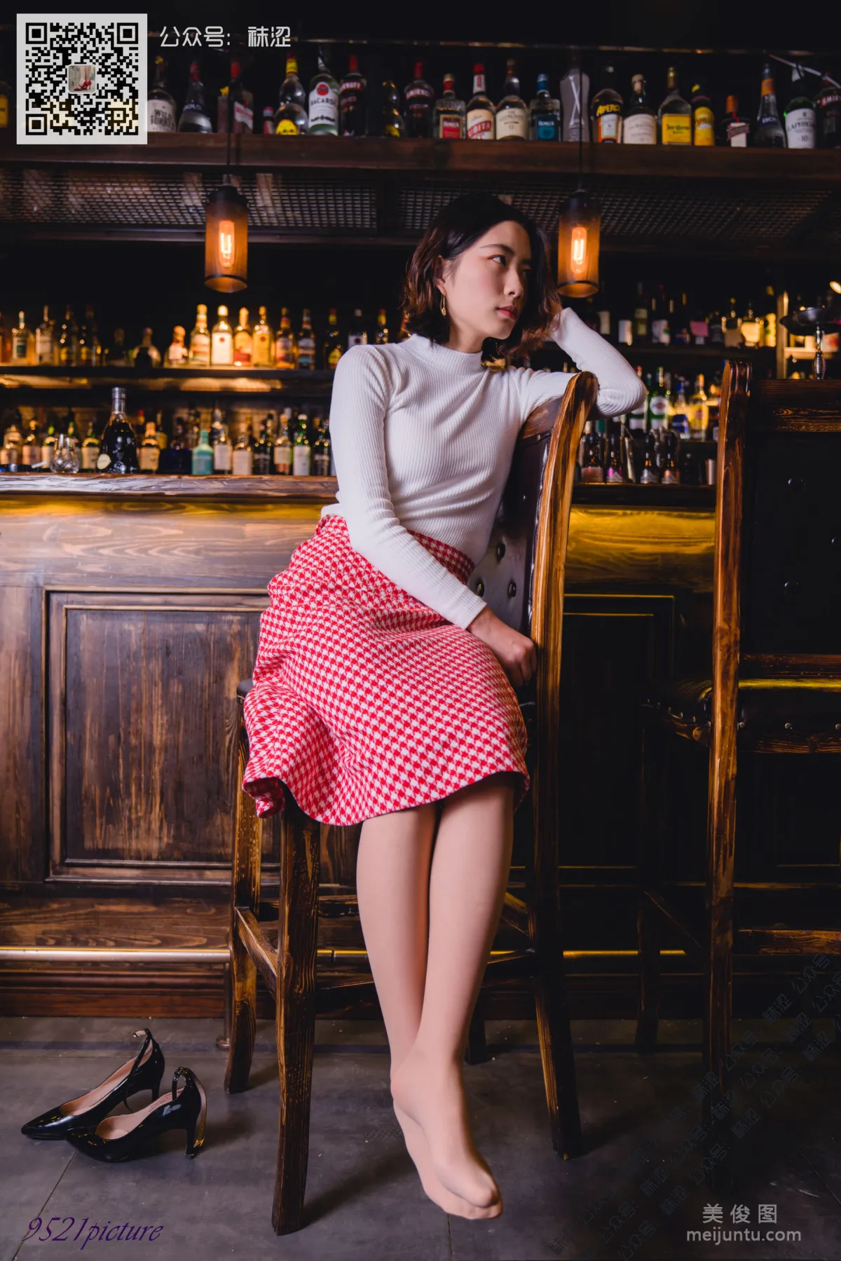 [Wase] VOL.024 Xue Li, Vintage Suit Velvet Stockings photo 42