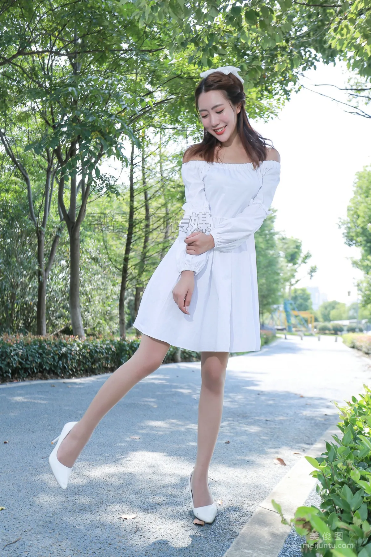 [SiHua] SH182 Su Xiaorou - Xiaorou at the Subway Station photo 48