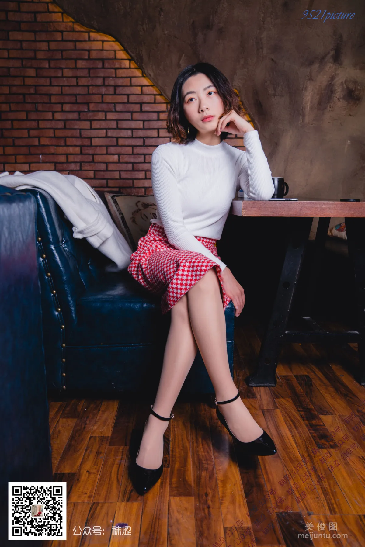 [Wase] VOL.024 Xue Li, Vintage Suit Velvet Stockings photo 25