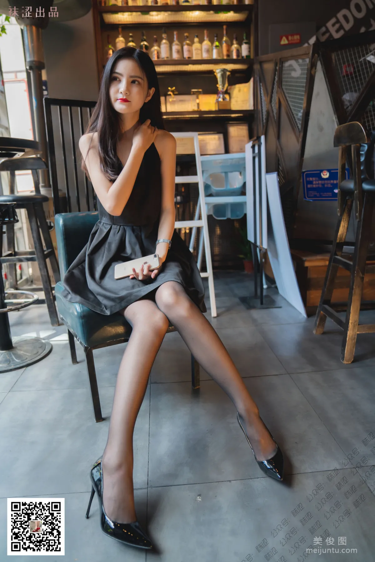 [Wase] VOL.040 An Ni, Ultimate Black Stockings Photo Collection photo 43