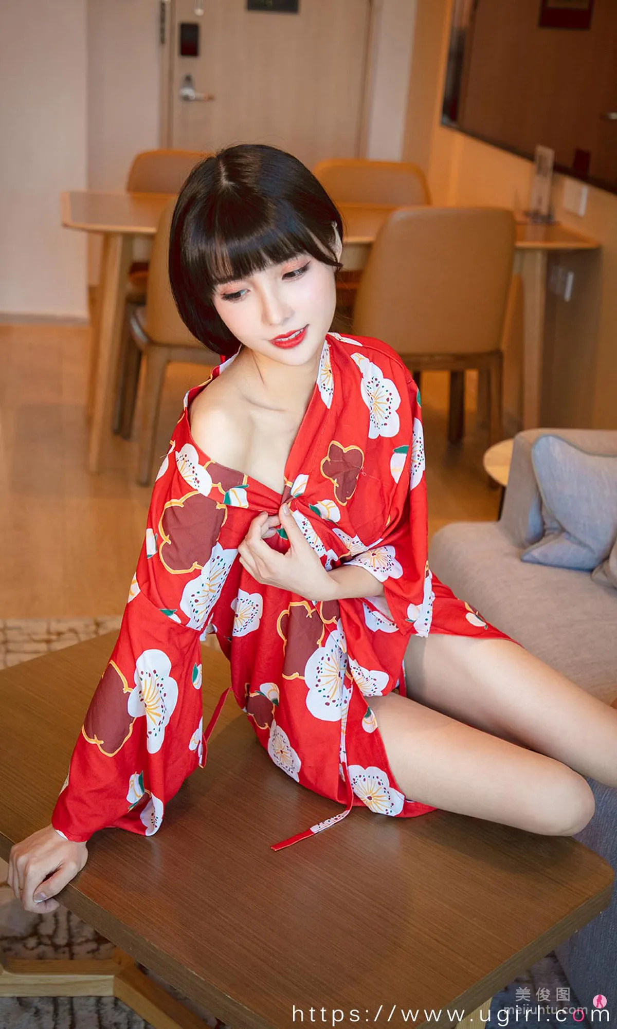 [Ugirls App] No.1976 Mao Mao, Affectionate Kitty photo 31