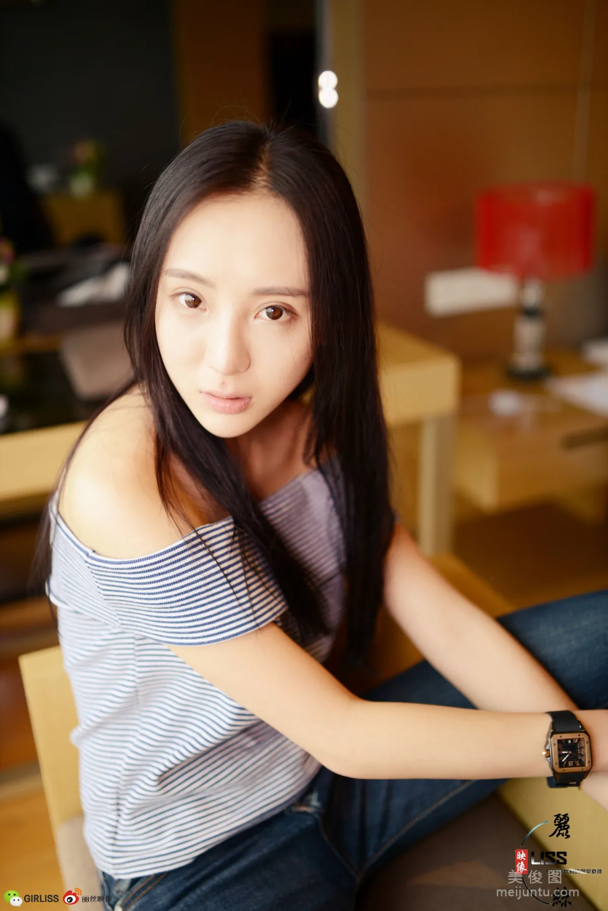 [丽丝映像GIRLISS]  你的微笑 写真套图1