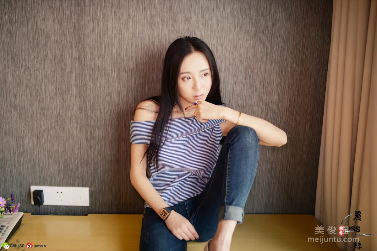 [丽丝映像GIRLISS]  你的微笑 写真套图74