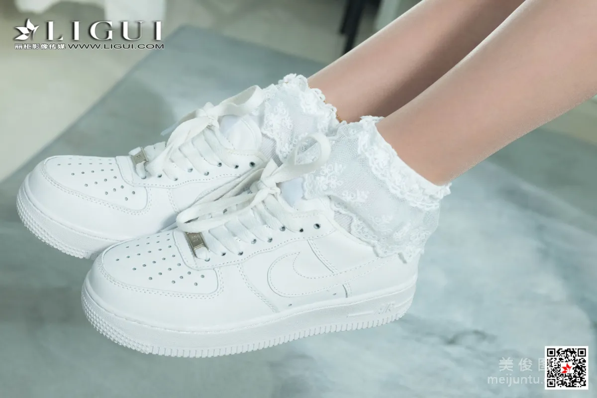 [丽柜Ligui] 网络丽人 Model 程程 - 校服丝足诱惑7