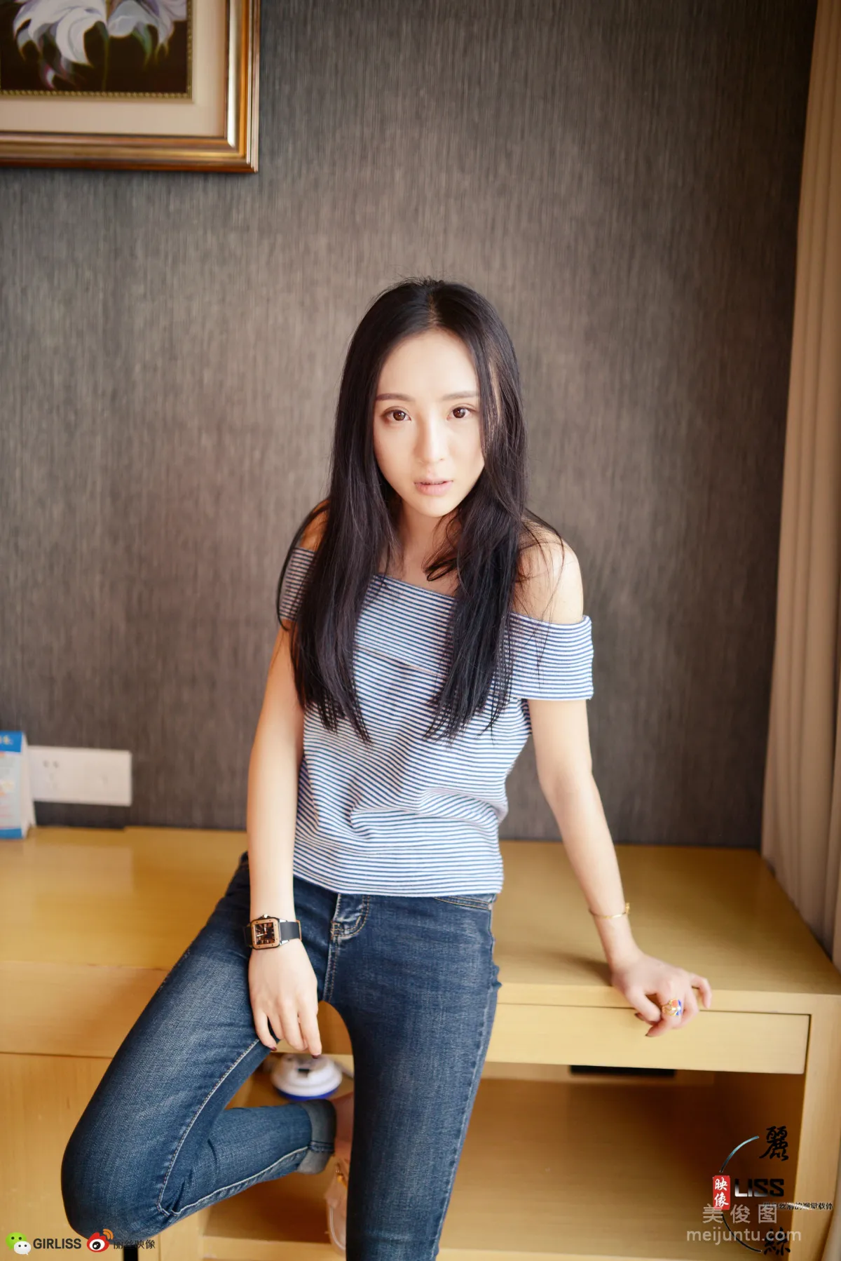 [丽丝映像GIRLISS]  你的微笑 写真套图58