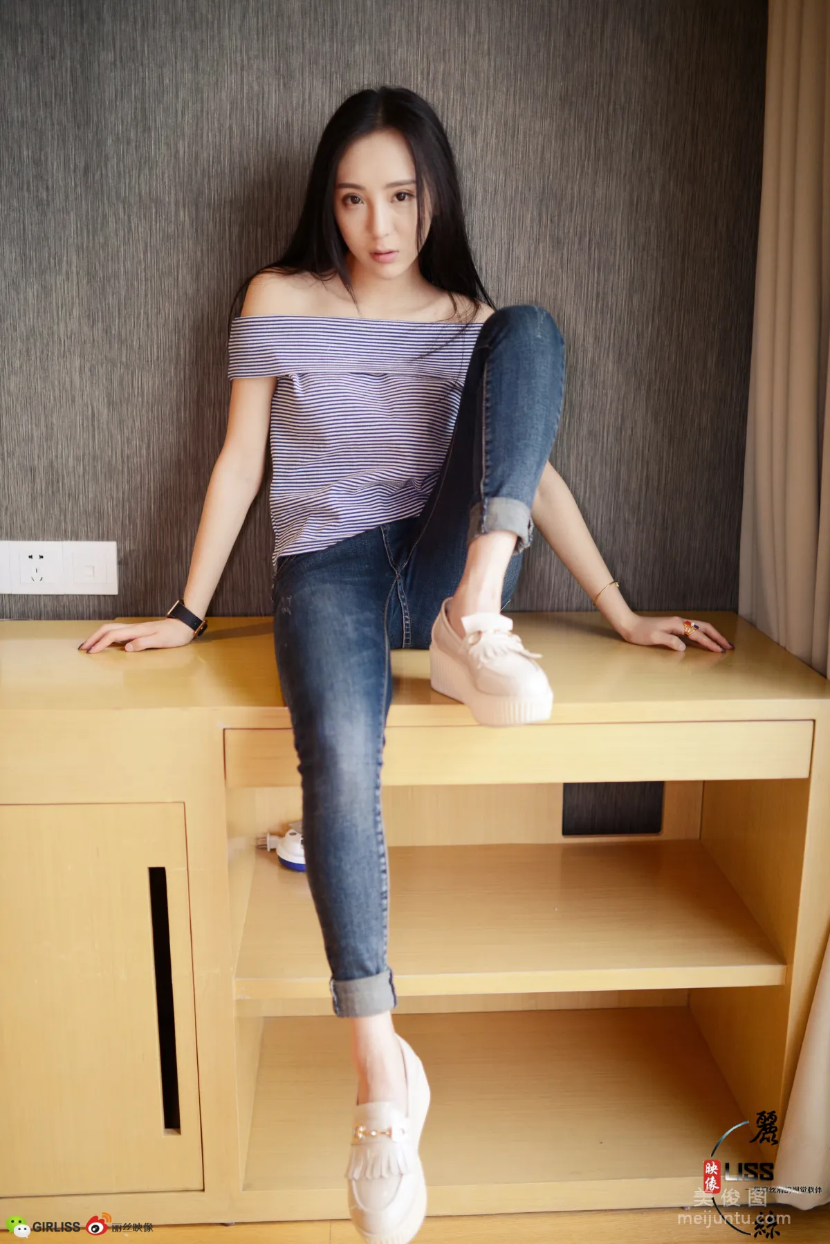 [丽丝映像GIRLISS]  你的微笑 写真套图70