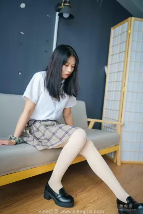 [絲意SIEE] No.472 文文 - 小皮鞋學生裝，厚肉絲