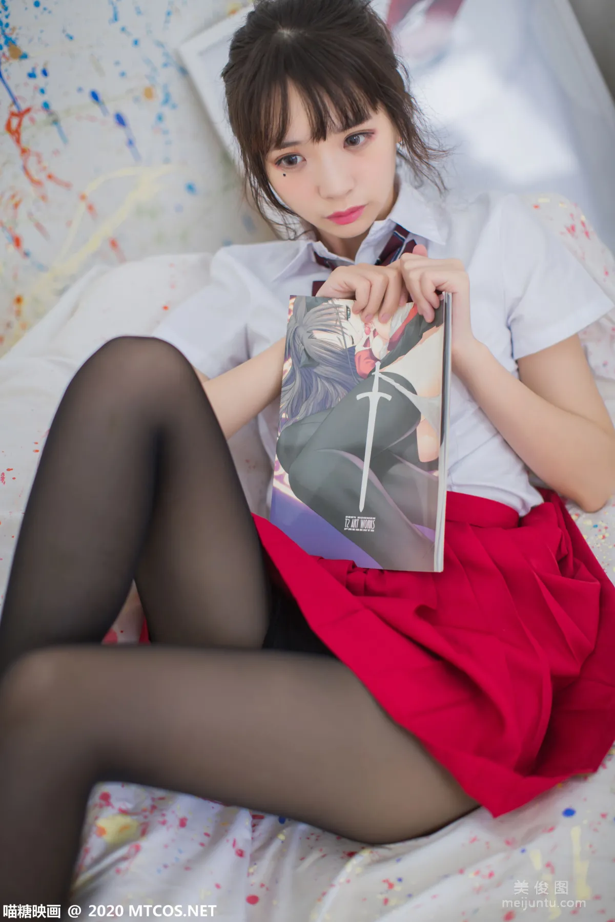 [喵糖映画] VOL.319 画室少女 写真套图1
