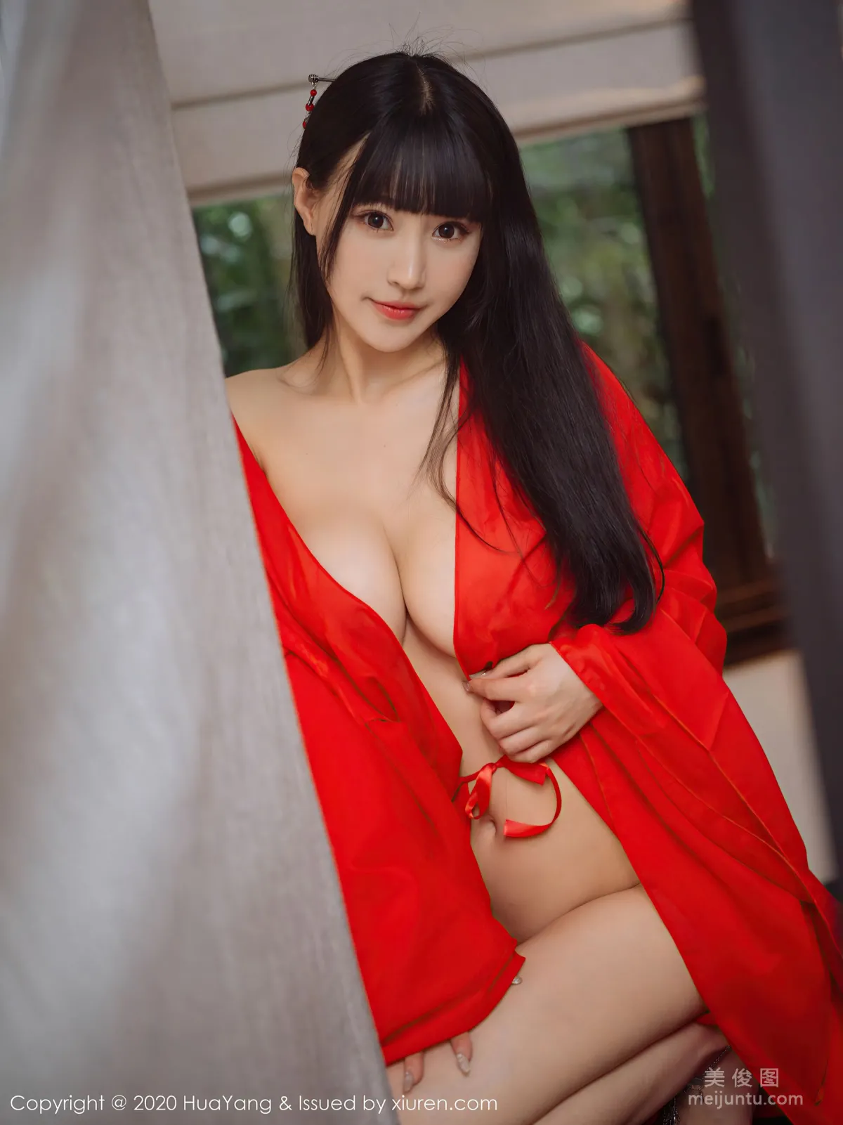 [HuaYang] Vol.310 Barbie Ke'er Flower - Time Travel to the Song Dynasty Theme Series photo 23