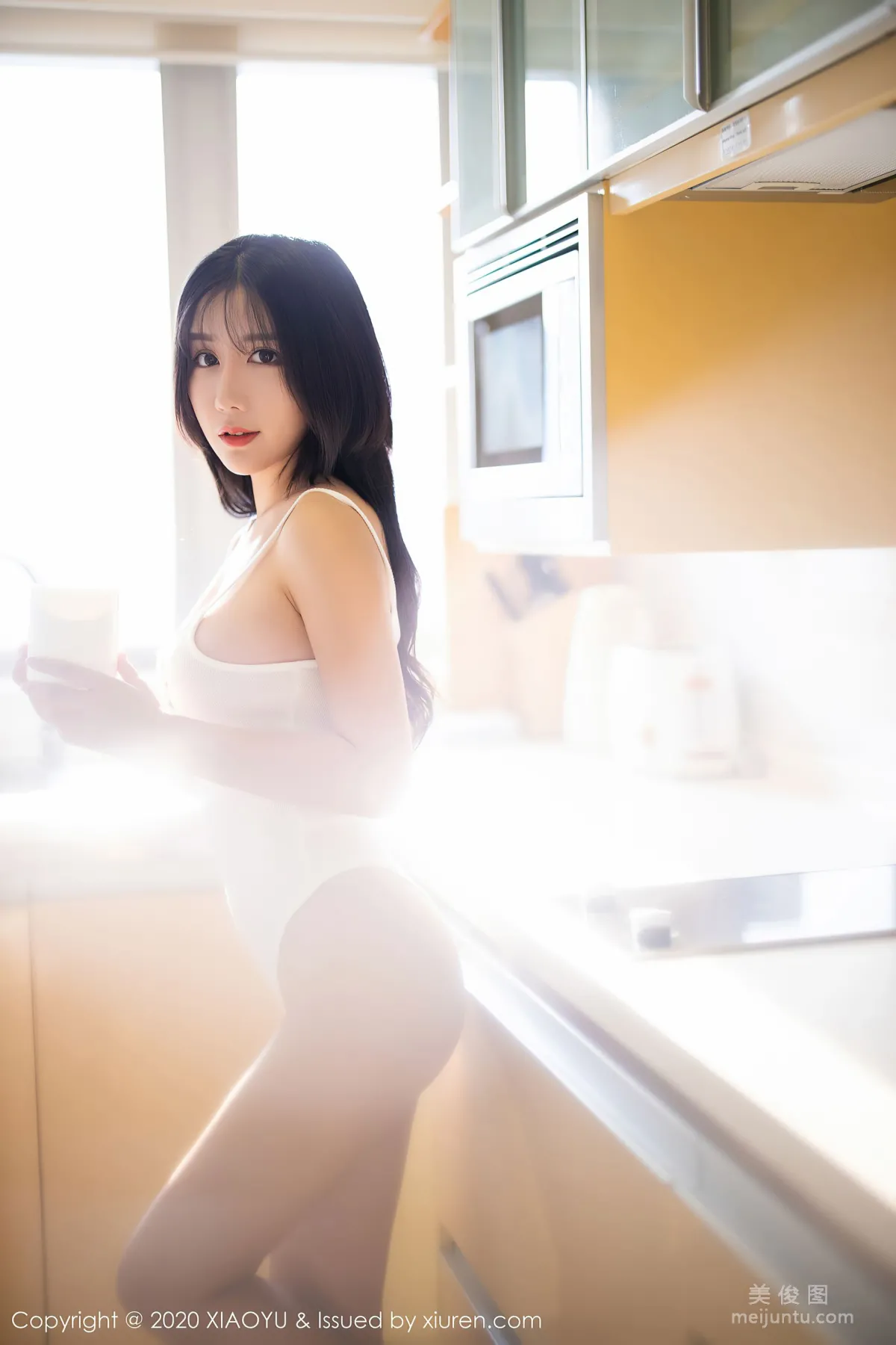 [语画界XIAOYU] Vol.406 陈梦babe - 日式风格的白色吊带系列26