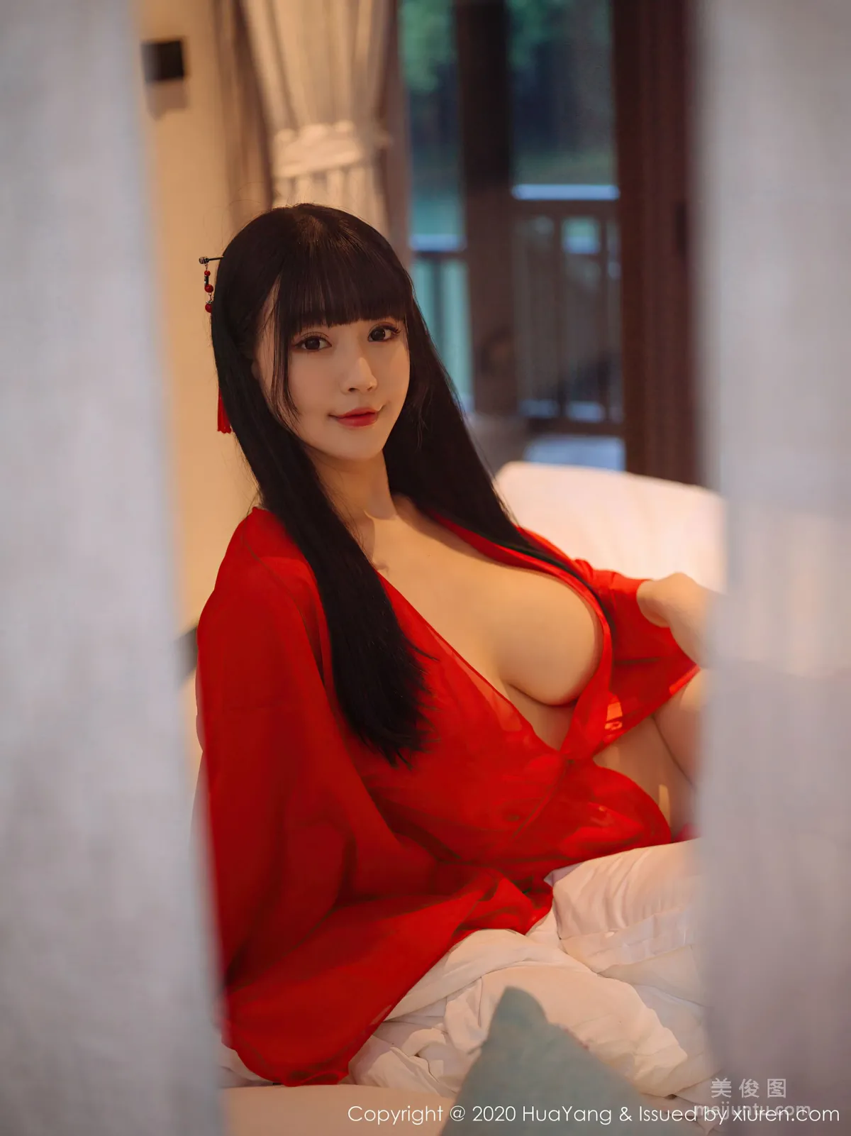 [HuaYang] Vol.310 Barbie Ke'er Flower - Time Travel to the Song Dynasty Theme Series photo 50