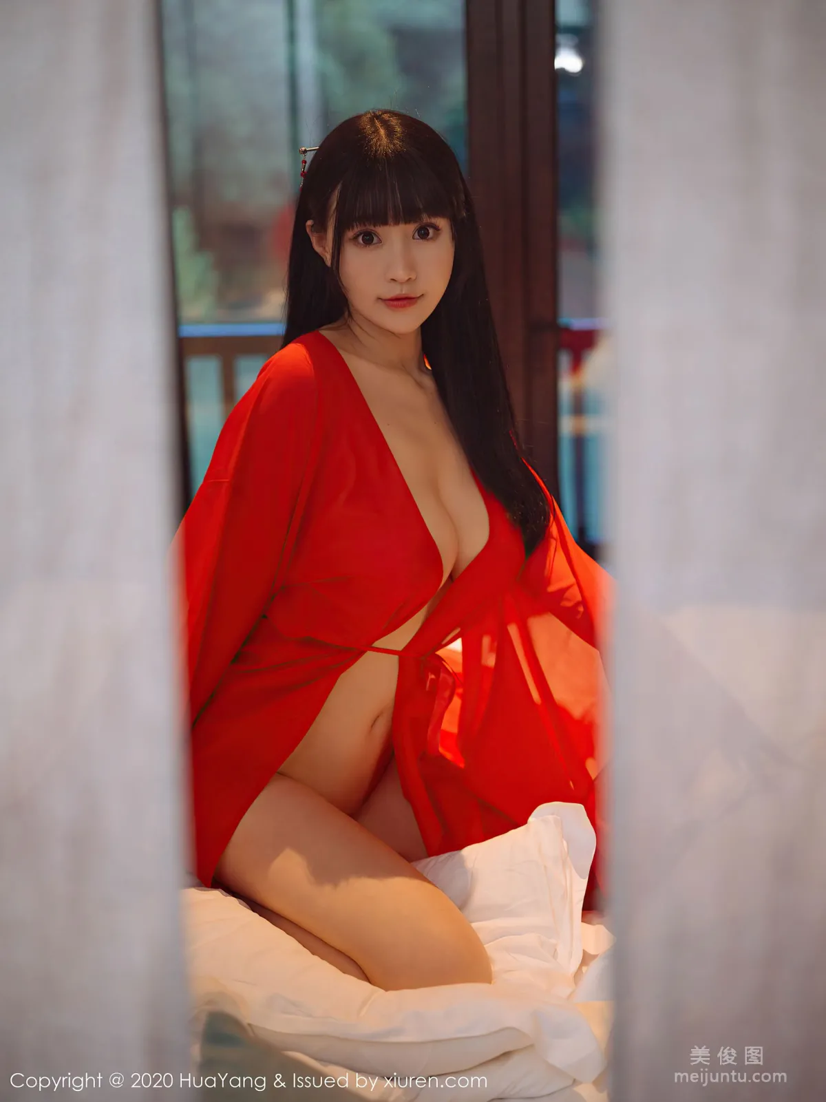 [HuaYang] Vol.310 Barbie Ke'er Flower - Time Travel to the Song Dynasty Theme Series photo 62