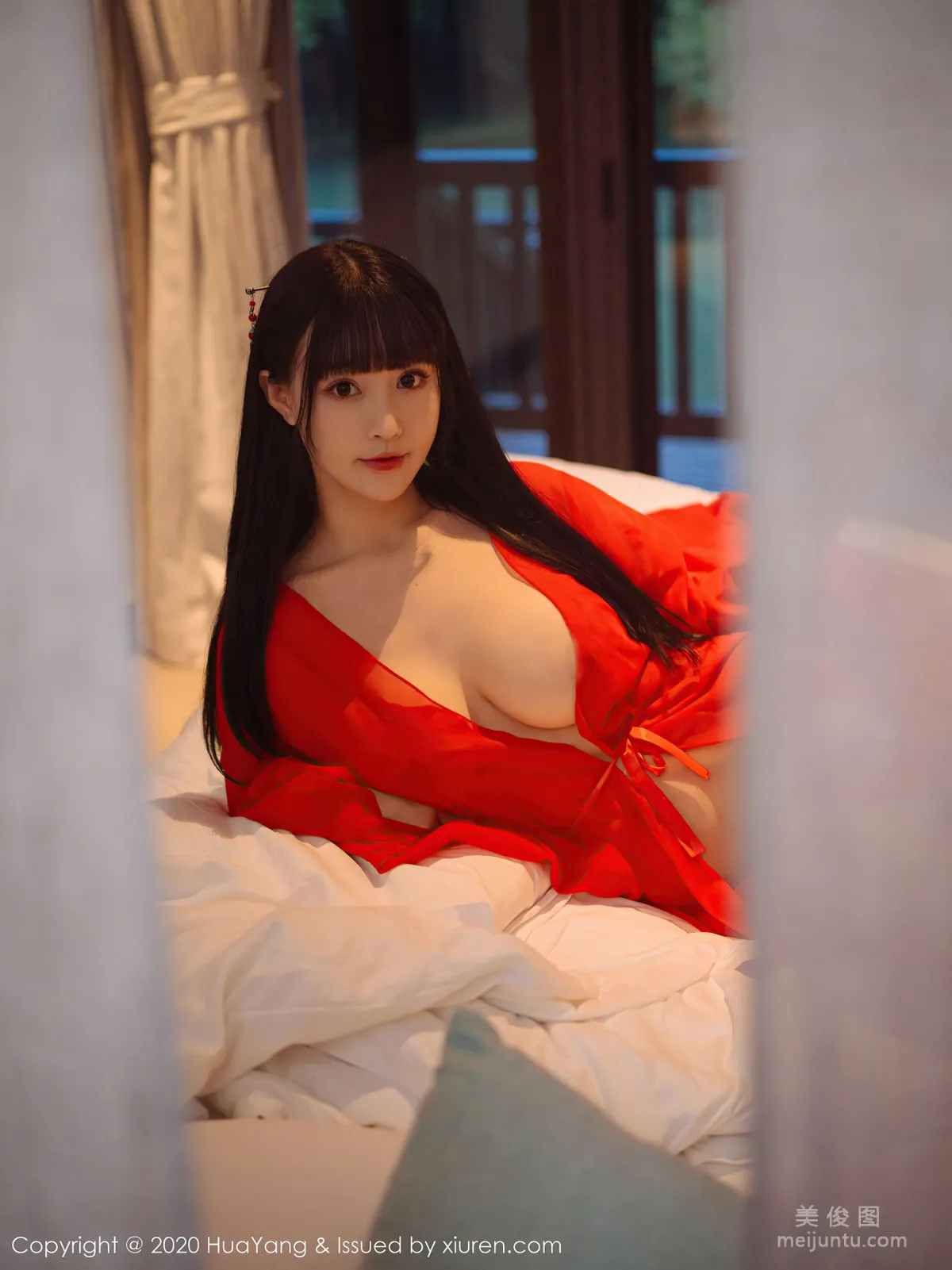 [HuaYang] Vol.310 Barbie Ke'er Flower - Time Travel to the Song Dynasty Theme Series photo 65