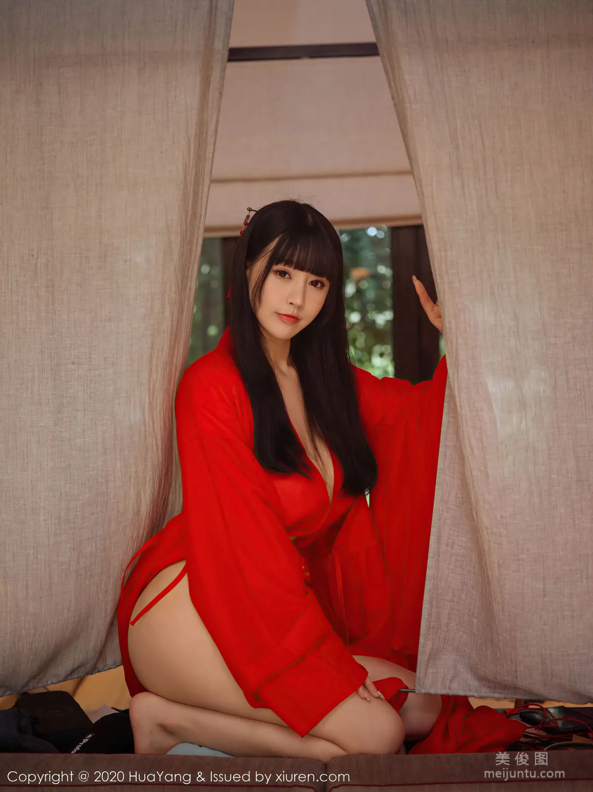 [HuaYang] Vol.310 Barbie Ke'er Flower - Time Travel to the Song Dynasty Theme Series photo 26