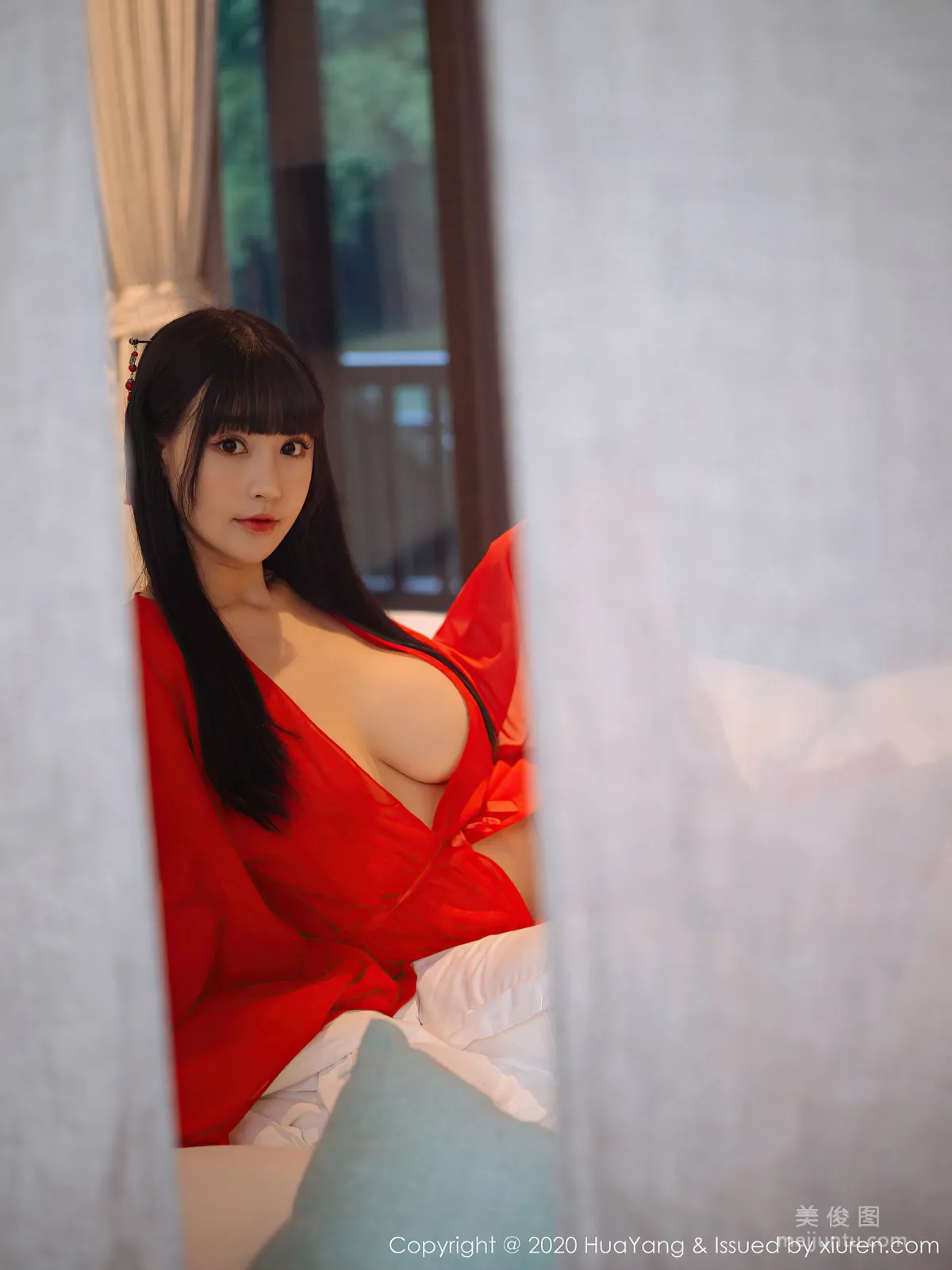 [HuaYang] Vol.310 Barbie Ke'er Flower - Time Travel to the Song Dynasty Theme Series photo 48