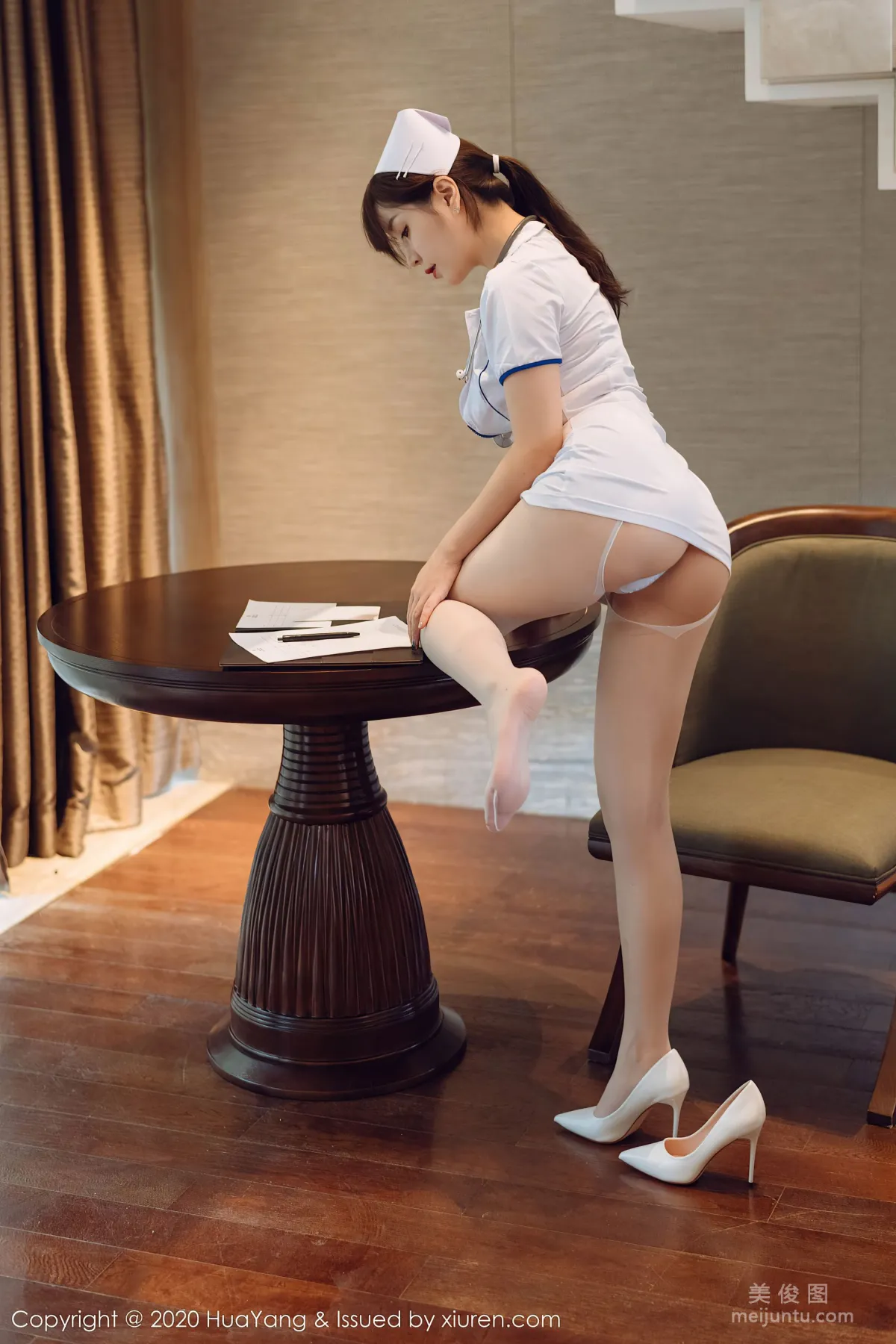 [HuaYang] Vol.330 Wang Yuchun - The Head Nurse's Private Gentle and Considerate Service~ photo 67