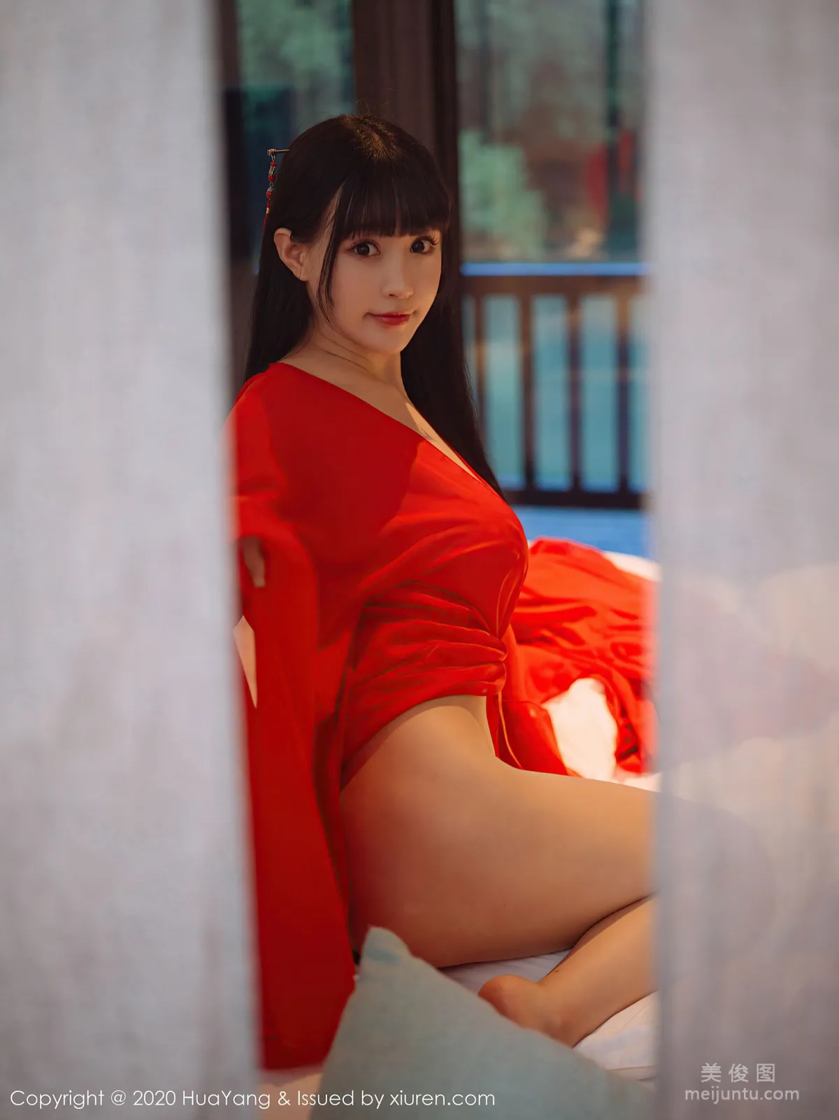 [HuaYang] Vol.310 Barbie Ke'er Flower - Time Travel to the Song Dynasty Theme Series photo 61