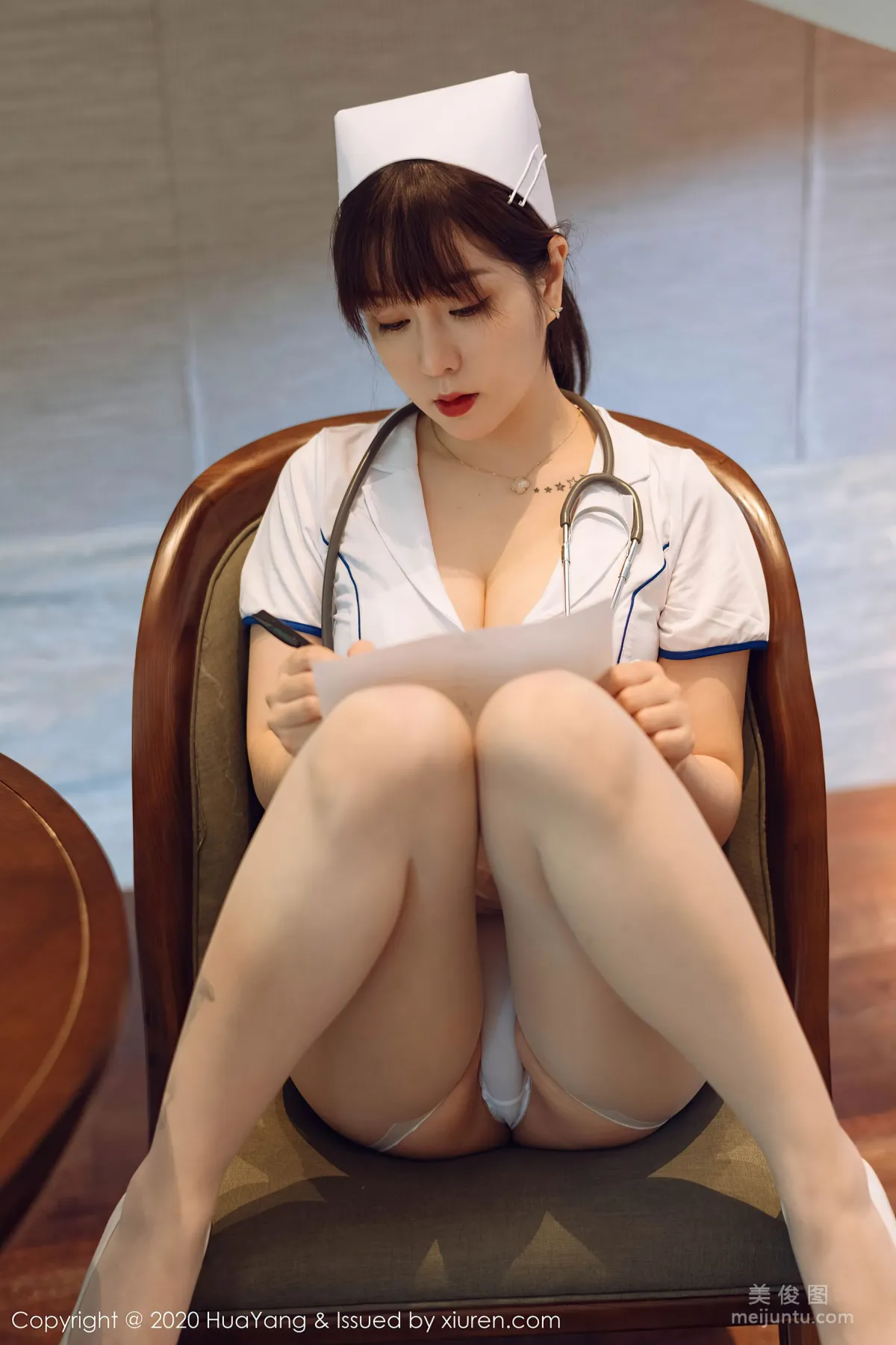 [HuaYang] Vol.330 Wang Yuchun - The Head Nurse's Private Gentle and Considerate Service~ photo 47