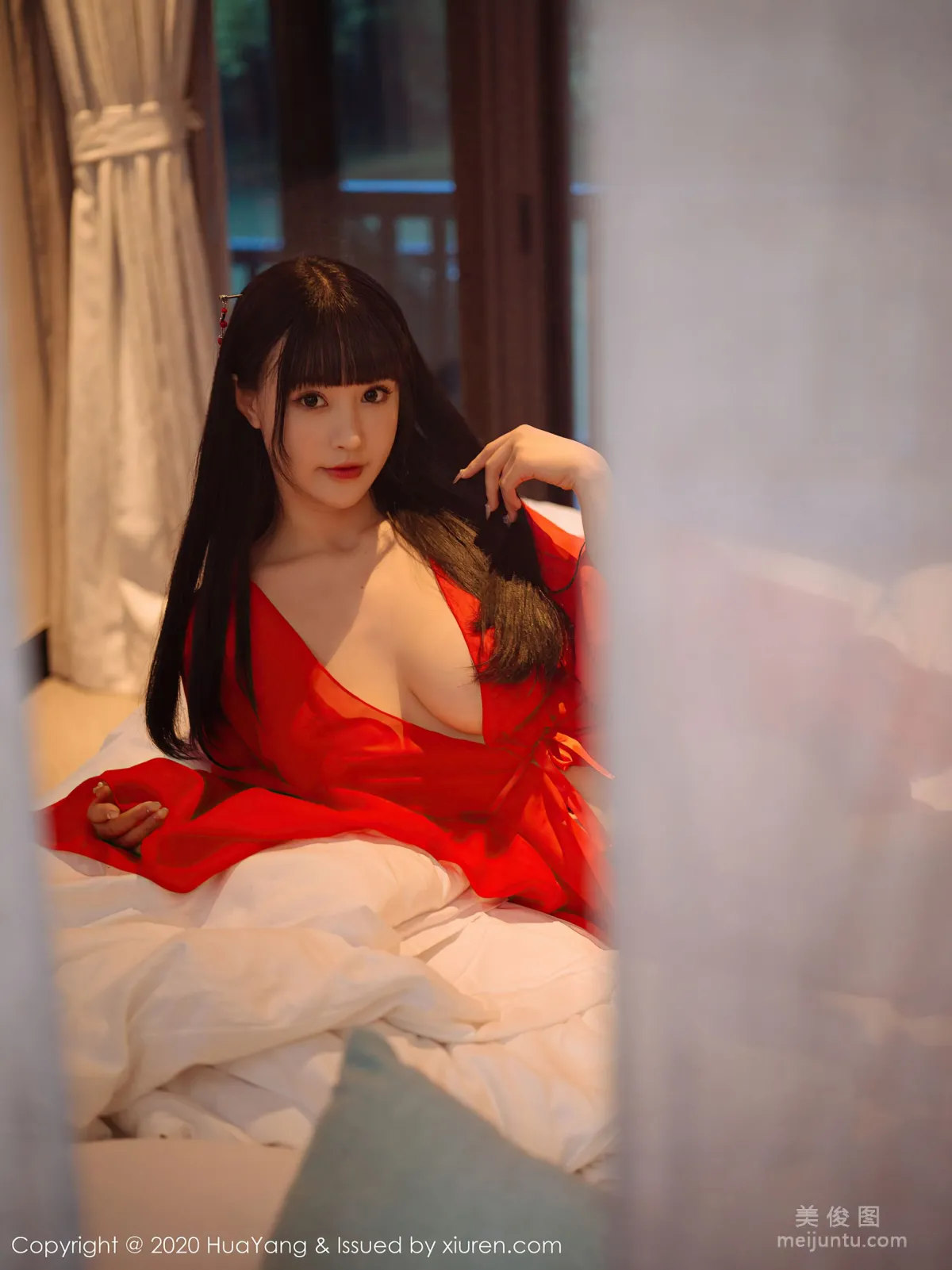 [HuaYang] Vol.310 Barbie Ke'er Flower - Time Travel to the Song Dynasty Theme Series photo 64