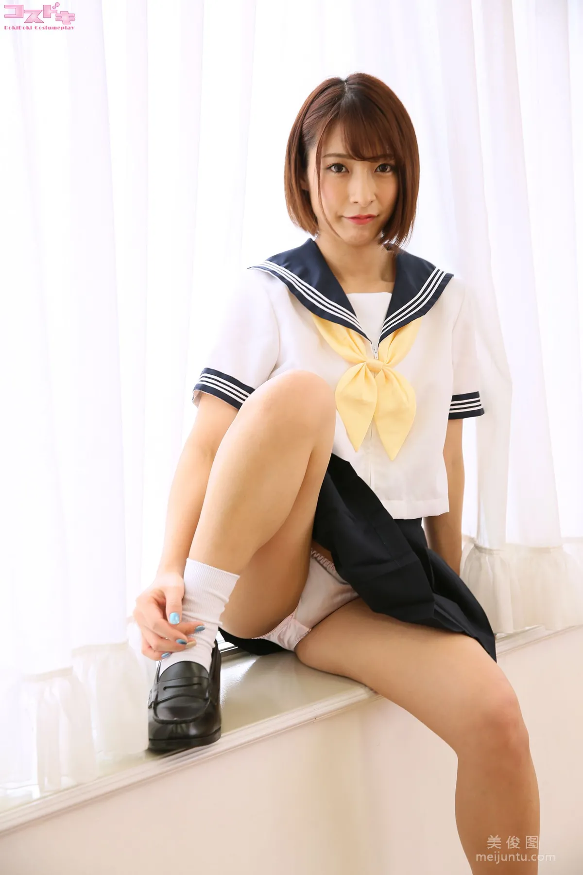 [Cosdoki] Miku Abeno - abenomiku2_pic_sailor1+2 photo 31